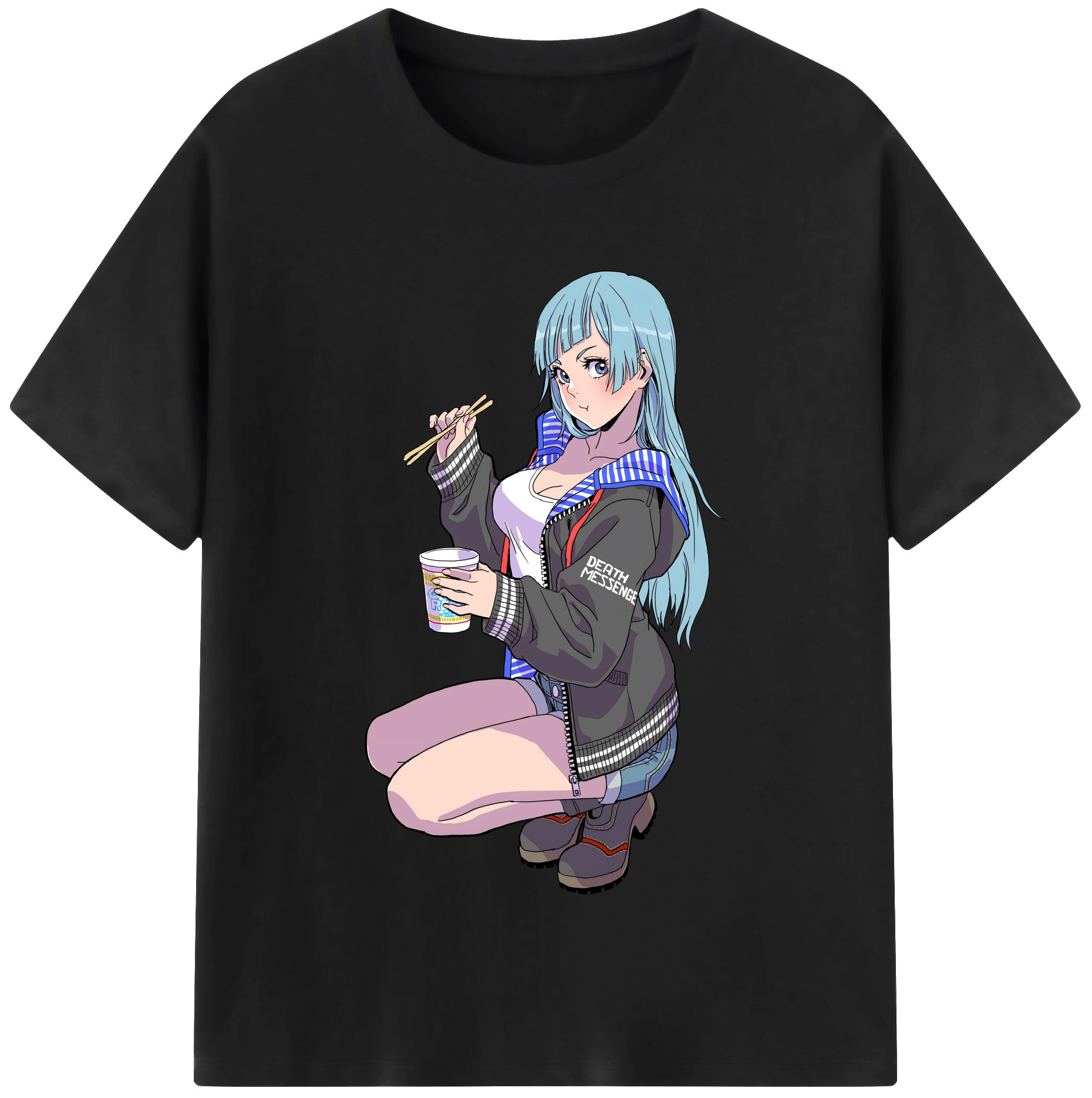 （画像用） 呪術廻戦 Jujutsu Kaisen レディースカジュアルプリントTシャツ（綿100％）
