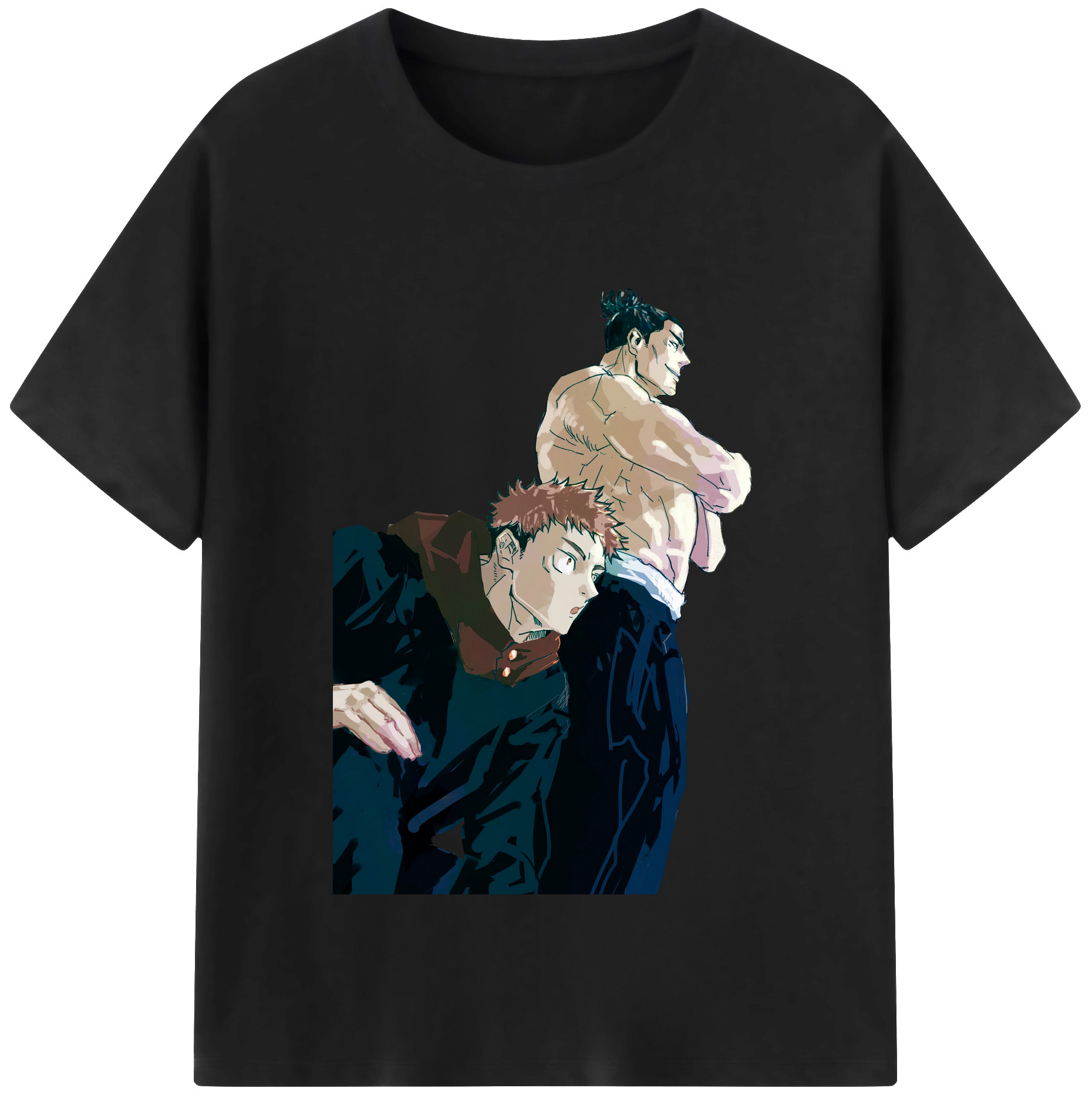 （画像用） 呪術廻戦 Jujutsu Kaisen レディースカジュアルプリントTシャツ（綿100％）