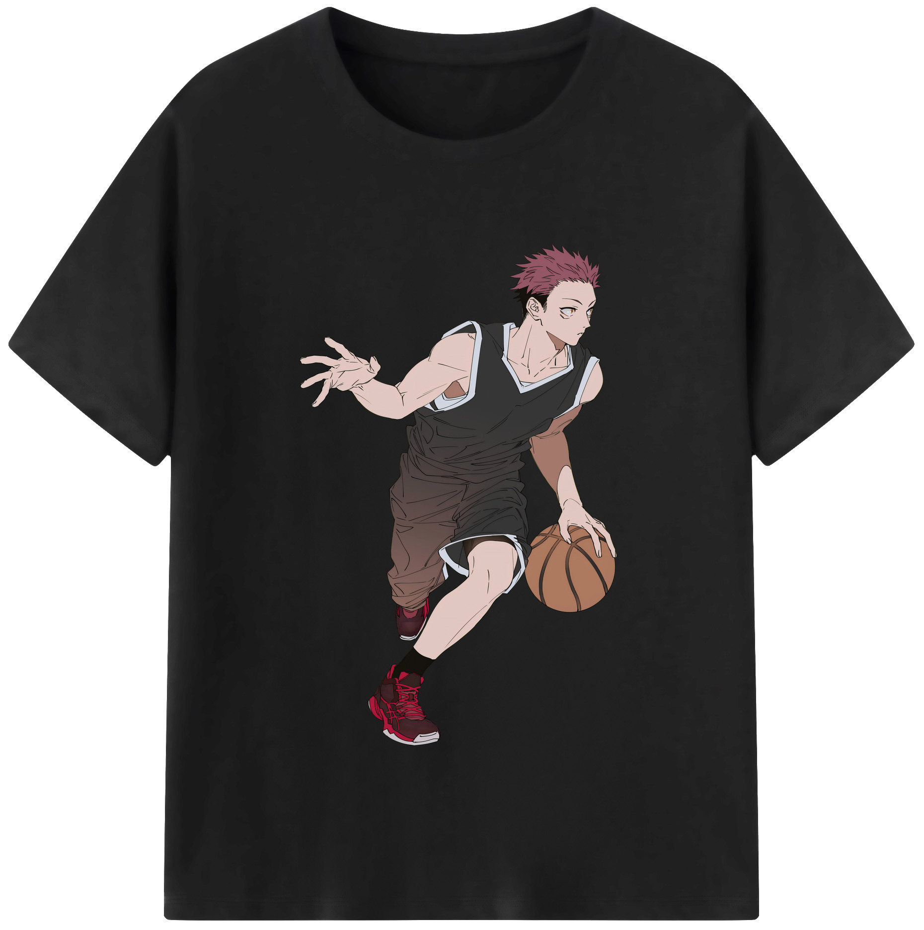 （画像用） 呪術廻戦 Jujutsu Kaisen レディースカジュアルプリントTシャツ（綿100％）