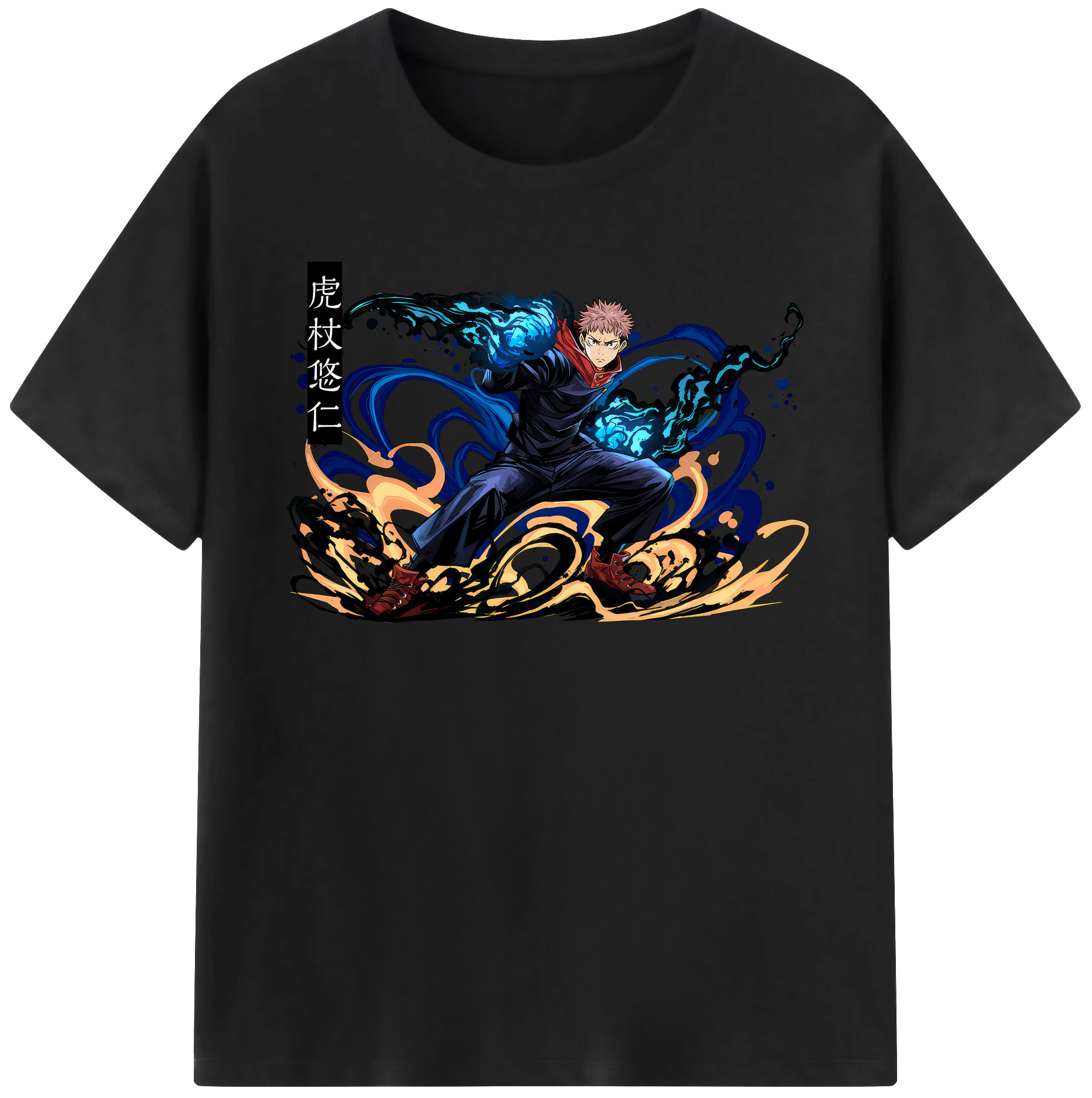 （画像用） 呪術廻戦 Jujutsu Kaisen レディースカジュアルプリントTシャツ（綿100％）