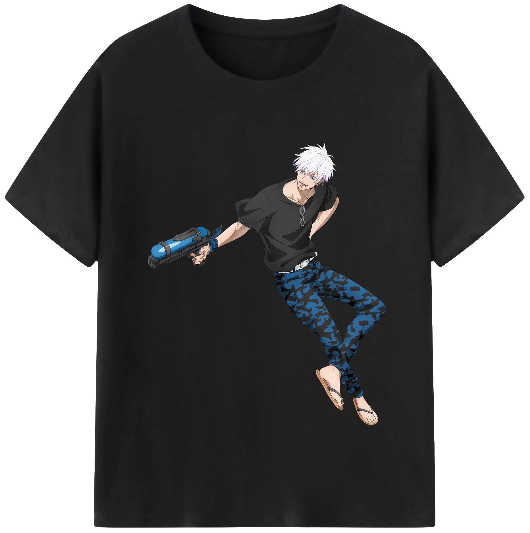 （画像用） 呪術廻戦 Jujutsu Kaisen レディースカジュアルプリントTシャツ（綿100％）