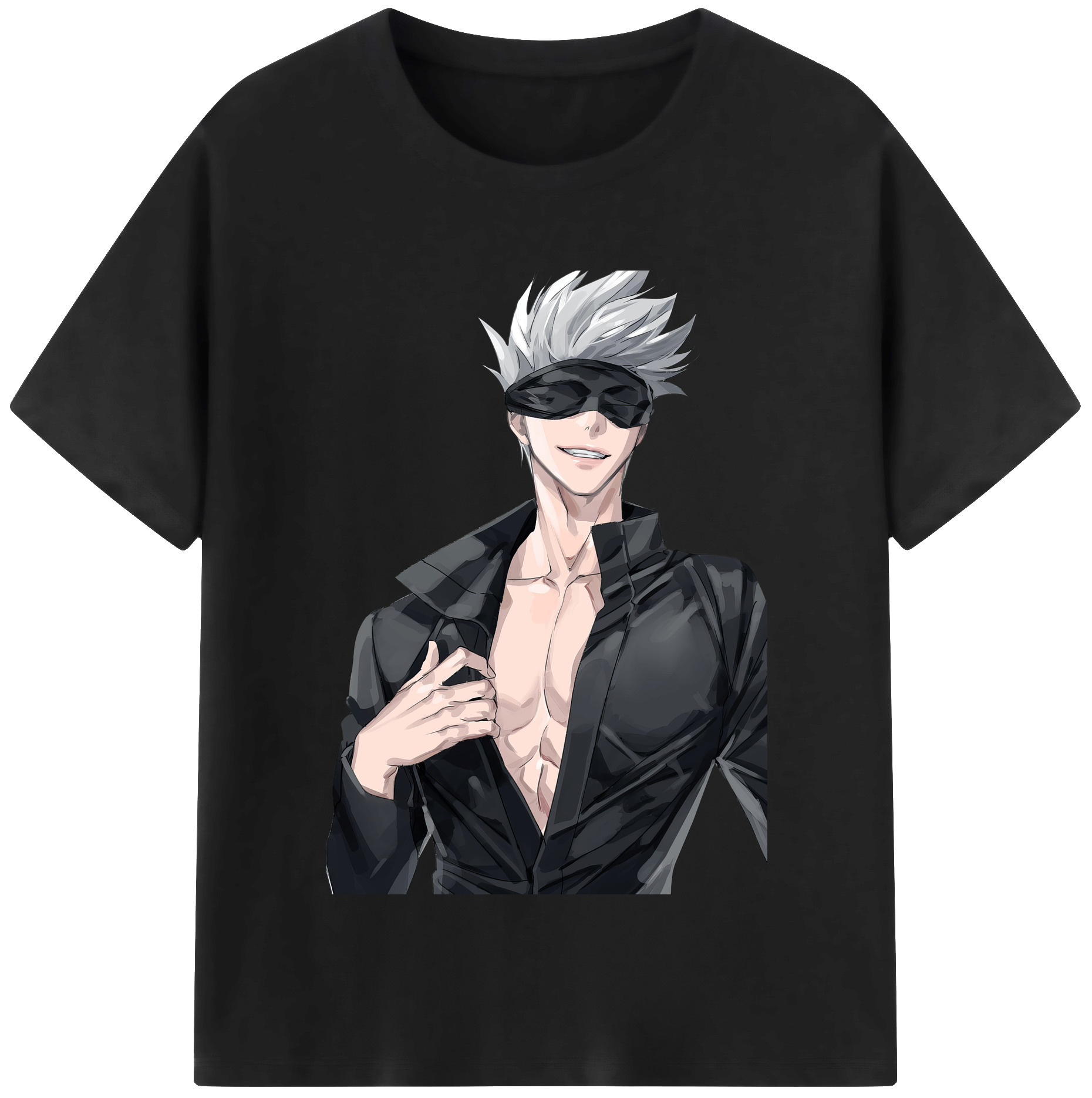 （画像用） 呪術廻戦 Jujutsu Kaisen レディースカジュアルプリントTシャツ（綿100％）
