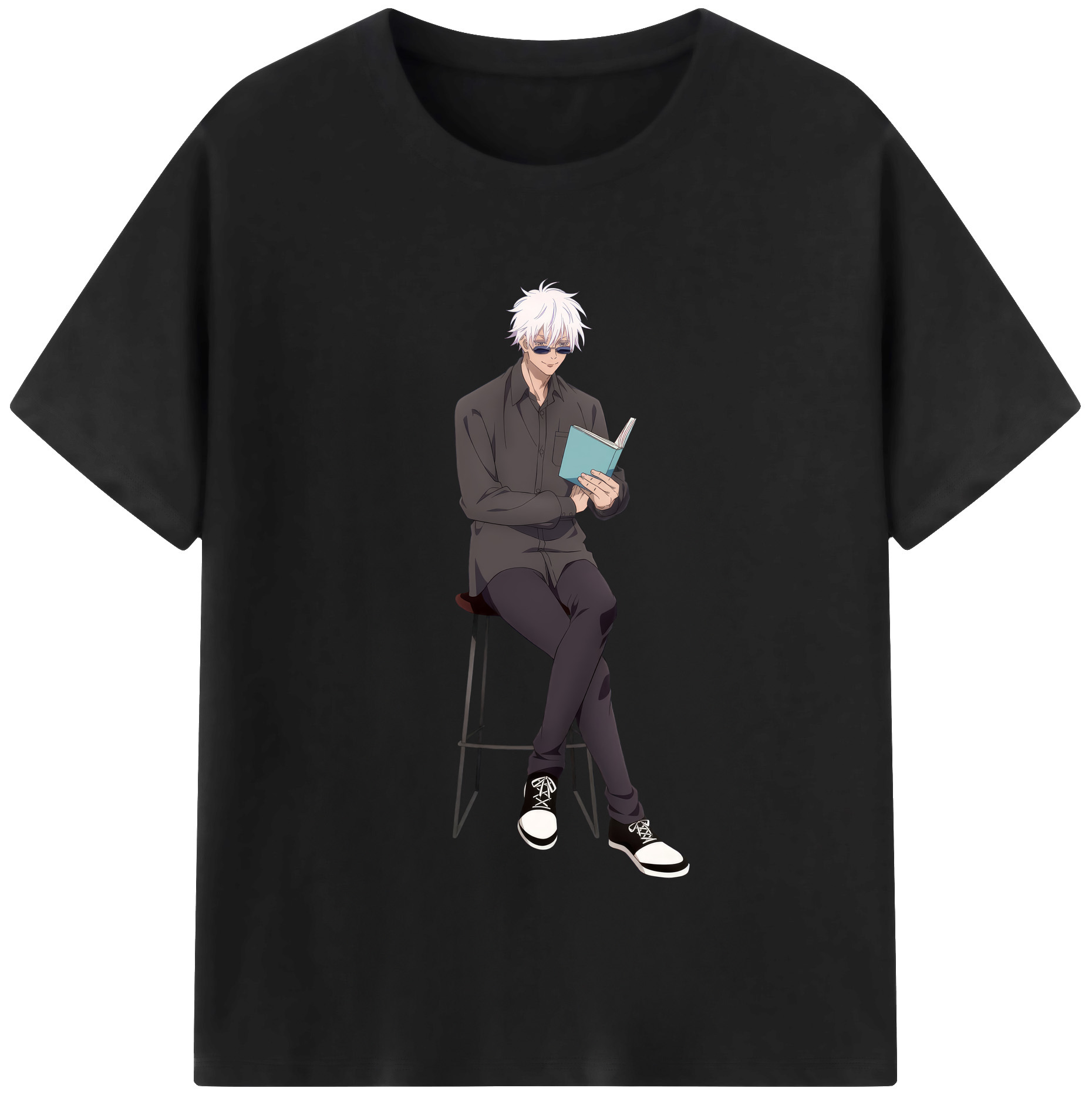 （画像用） 呪術廻戦 Jujutsu Kaisen レディースカジュアルプリントTシャツ（綿100％）