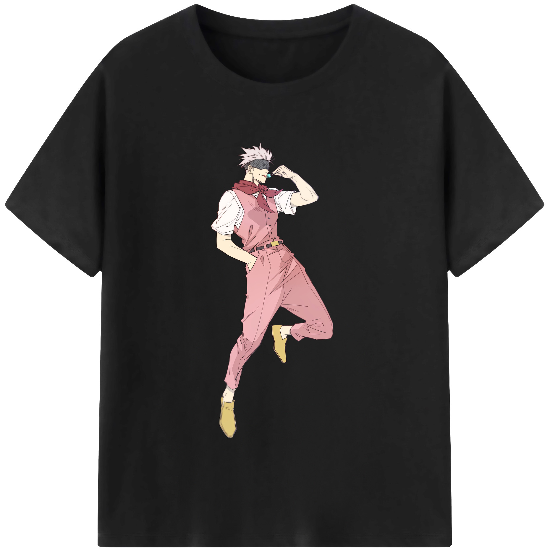 （画像用） 呪術廻戦 Jujutsu Kaisen レディースカジュアルプリントTシャツ（綿100％）