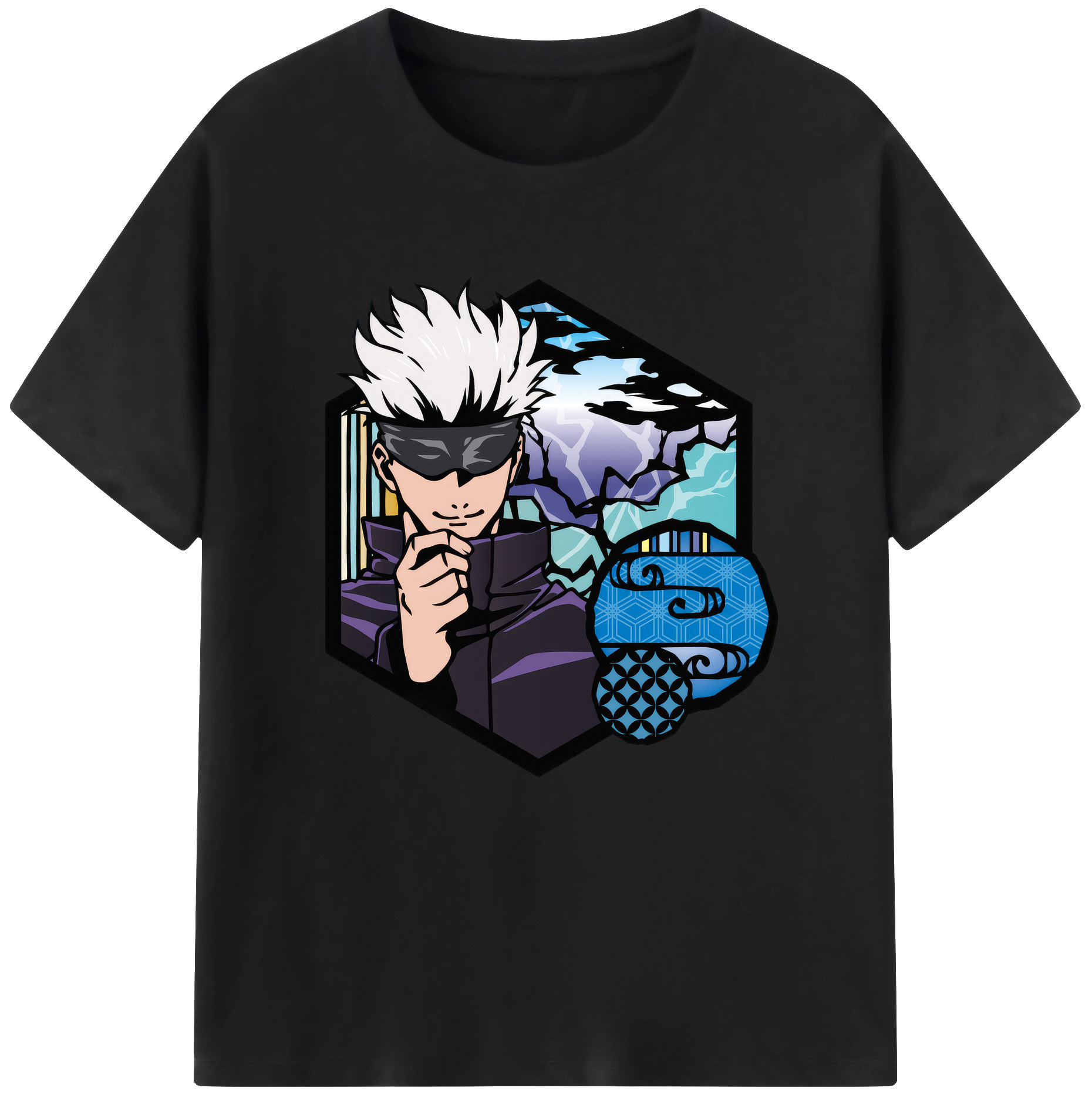 （画像用） 呪術廻戦 Jujutsu Kaisen レディースカジュアルプリントTシャツ（綿100％）