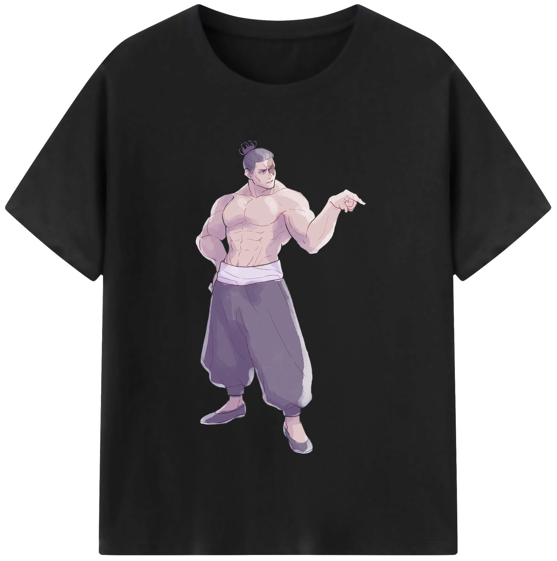 （画像用） 呪術廻戦 Jujutsu Kaisen レディースカジュアルプリントTシャツ（綿100％）