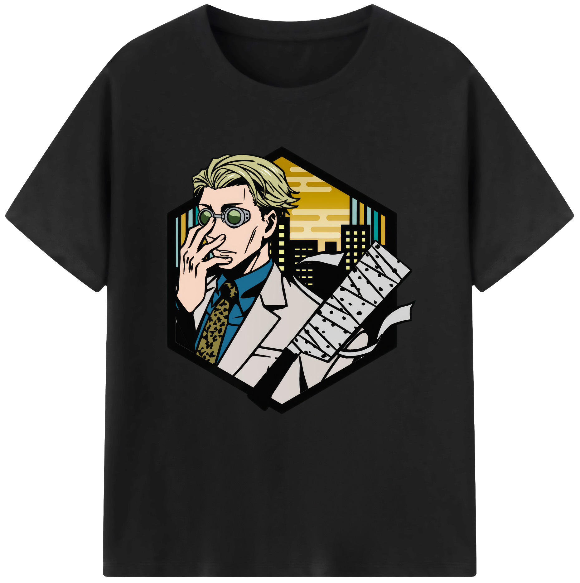 （画像用） 呪術廻戦 Jujutsu Kaisen レディースカジュアルプリントTシャツ（綿100％）