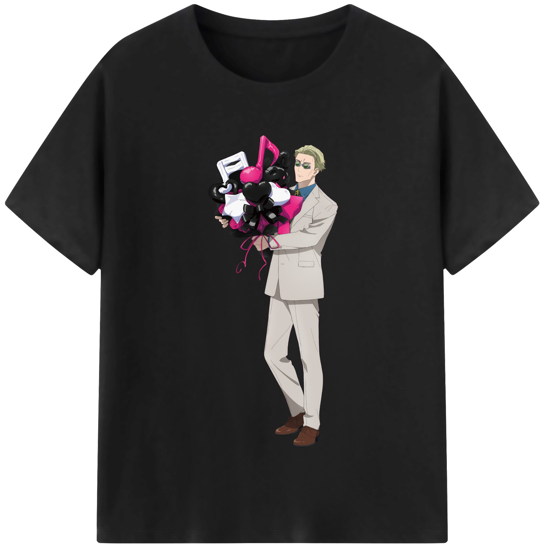 （画像用） 呪術廻戦 Jujutsu Kaisen レディースカジュアルプリントTシャツ（綿100％）