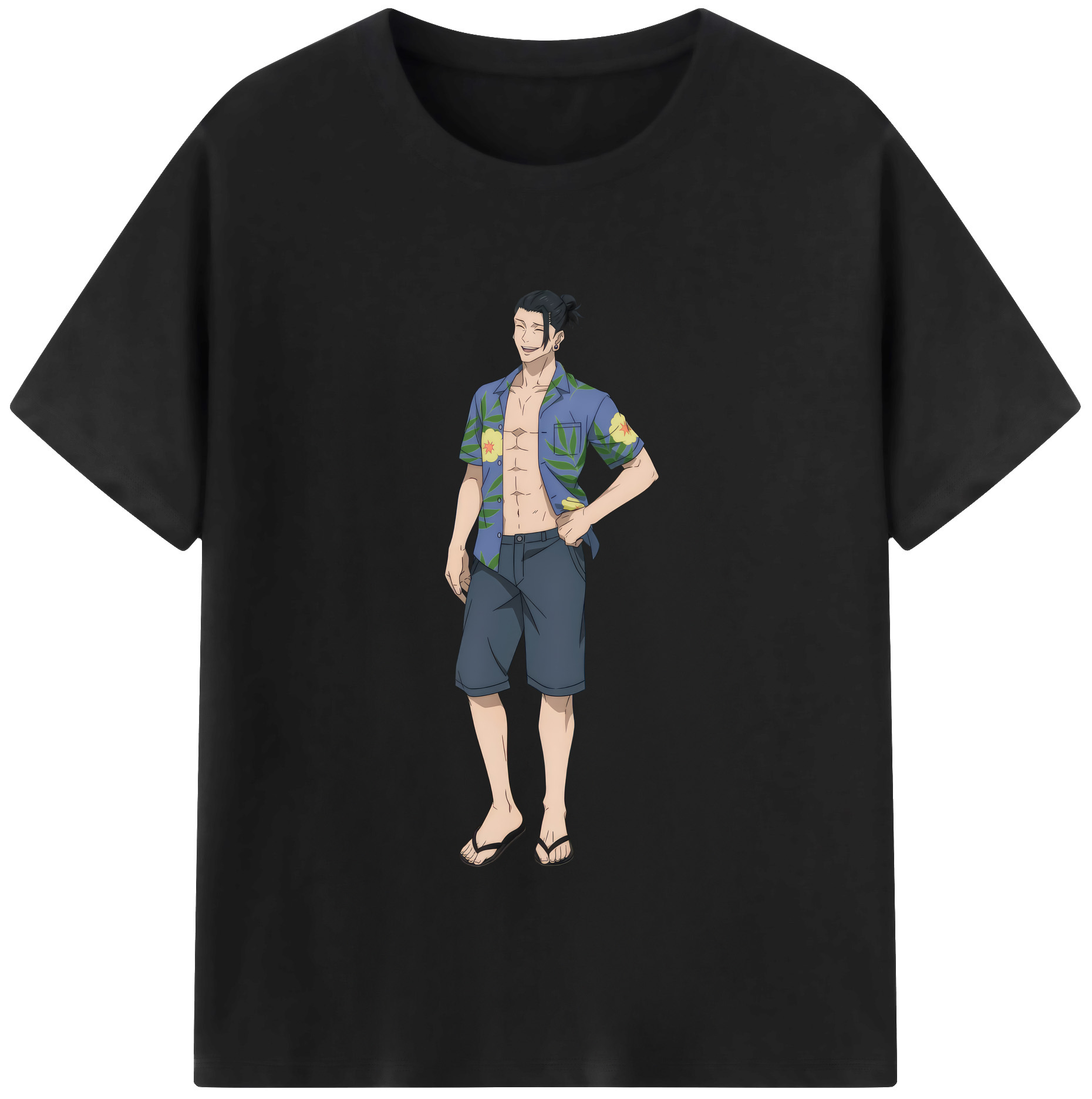 （画像用） 呪術廻戦 Jujutsu Kaisen レディースカジュアルプリントTシャツ（綿100％）