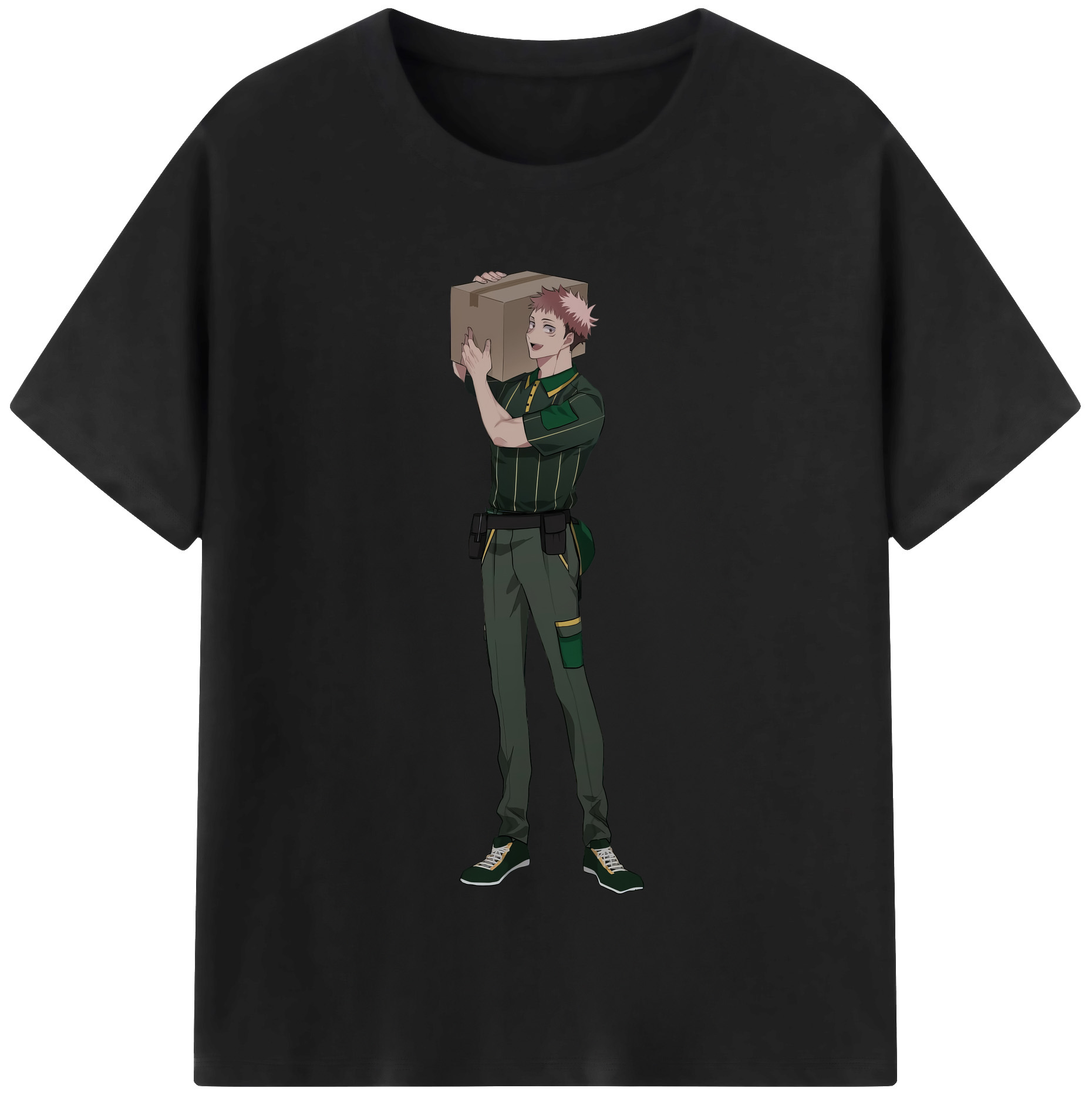 （画像用） 呪術廻戦 Jujutsu Kaisen レディースカジュアルプリントTシャツ（綿100％）