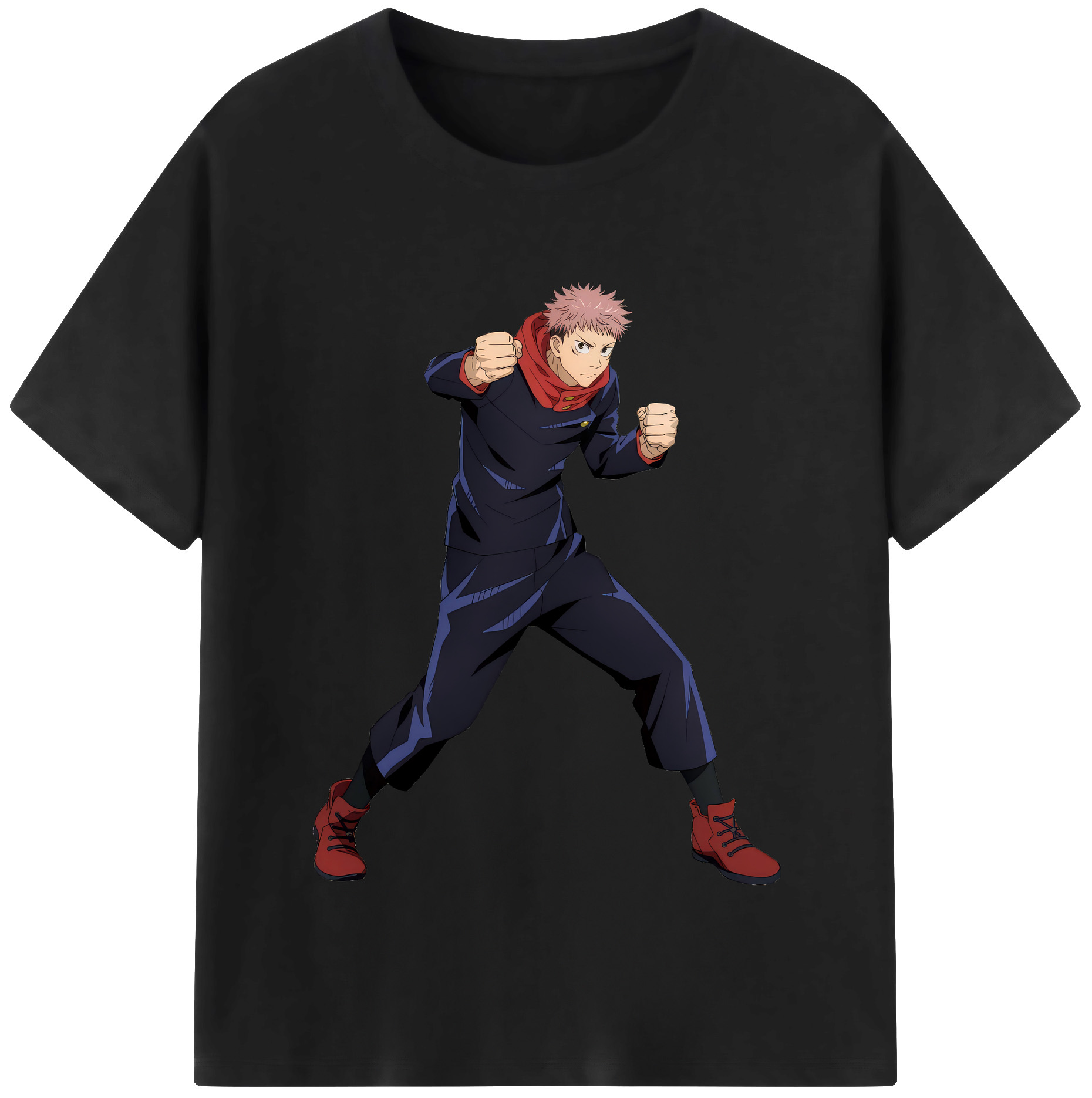 （画像用） 呪術廻戦 Jujutsu Kaisen レディースカジュアルプリントTシャツ（綿100％）