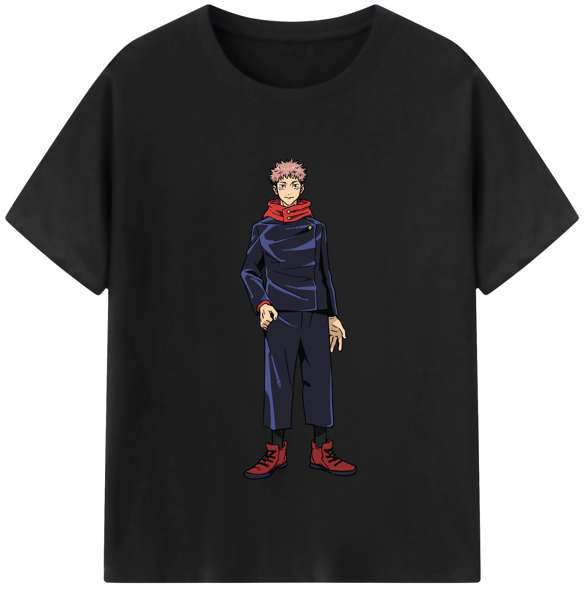 （画像用） 呪術廻戦 Jujutsu Kaisen レディースカジュアルプリントTシャツ（綿100％）