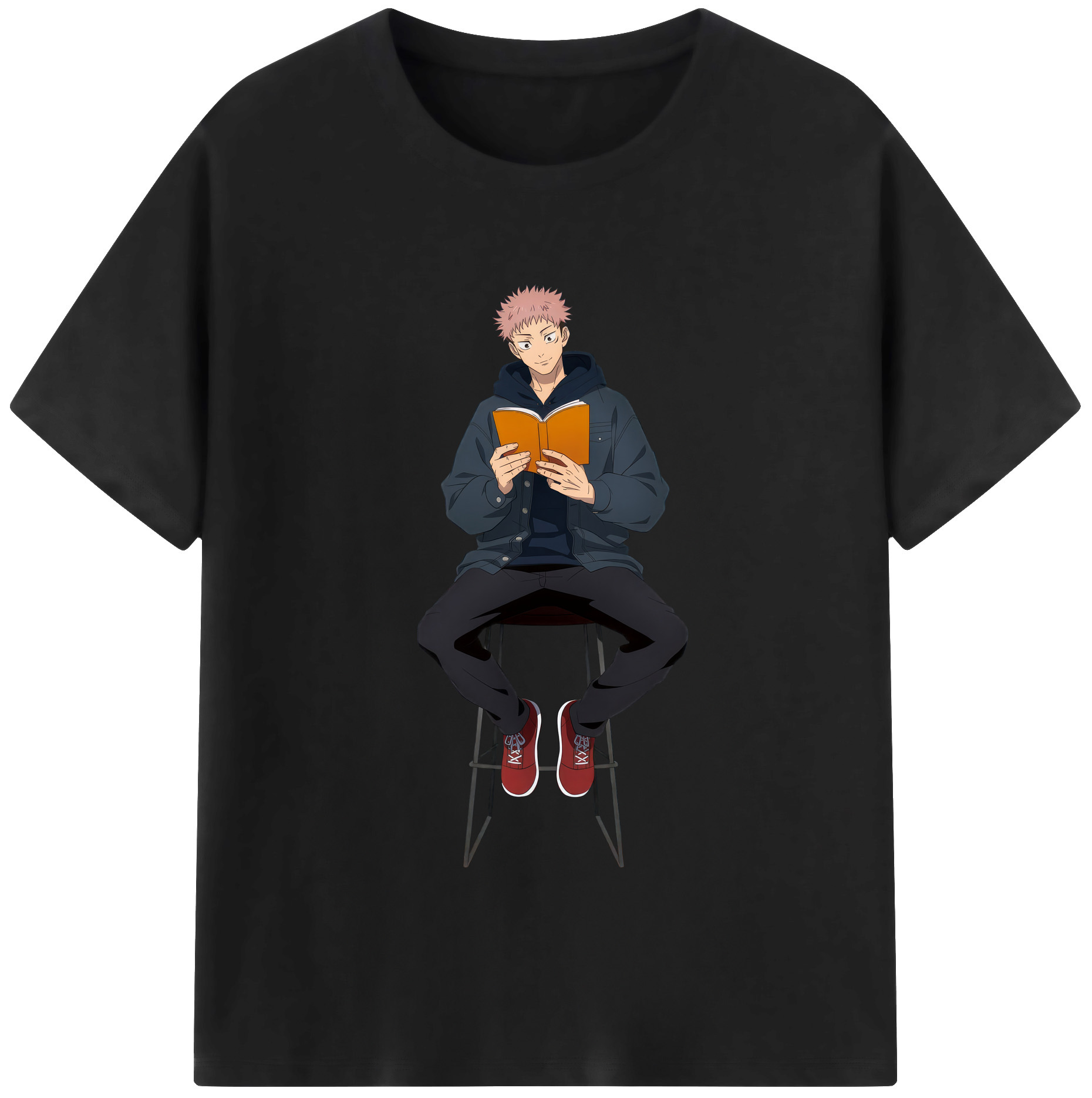 （画像用） 呪術廻戦 Jujutsu Kaisen レディースカジュアルプリントTシャツ（綿100％）