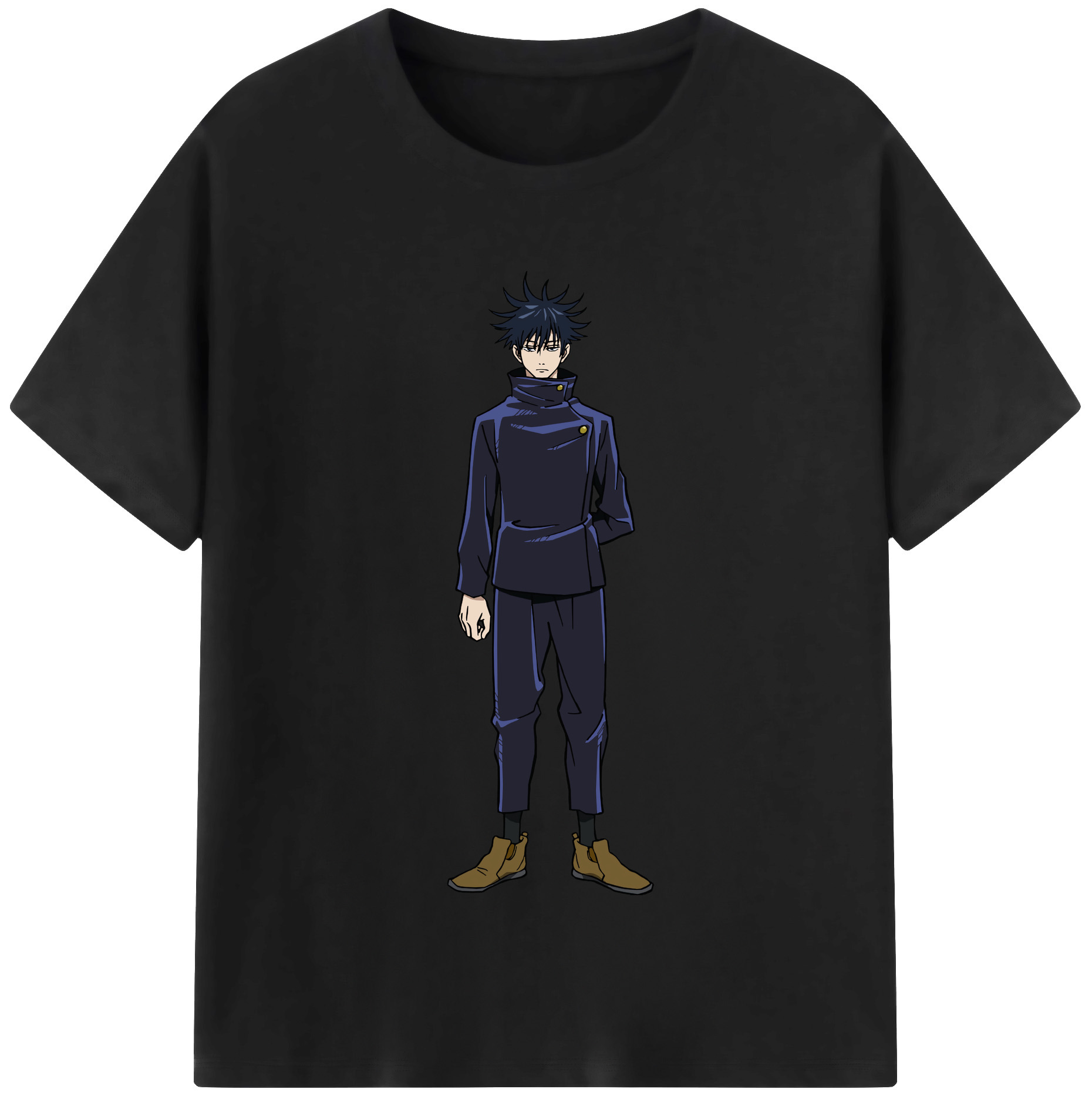 （画像用） 呪術廻戦 Jujutsu Kaisen レディースカジュアルプリントTシャツ（綿100％）