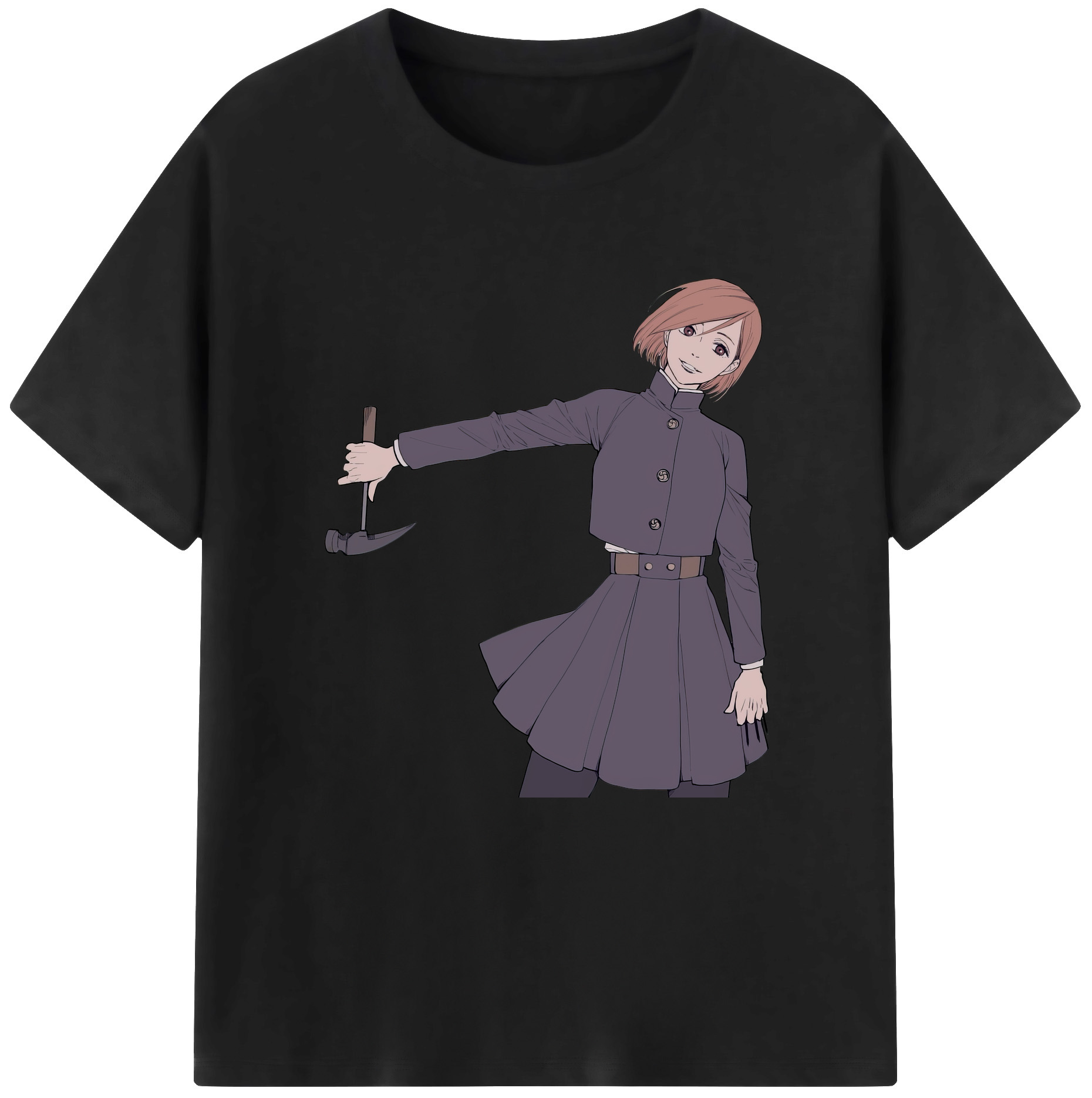 （画像用） 呪術廻戦 Jujutsu Kaisen レディースカジュアルプリントTシャツ（綿100％）