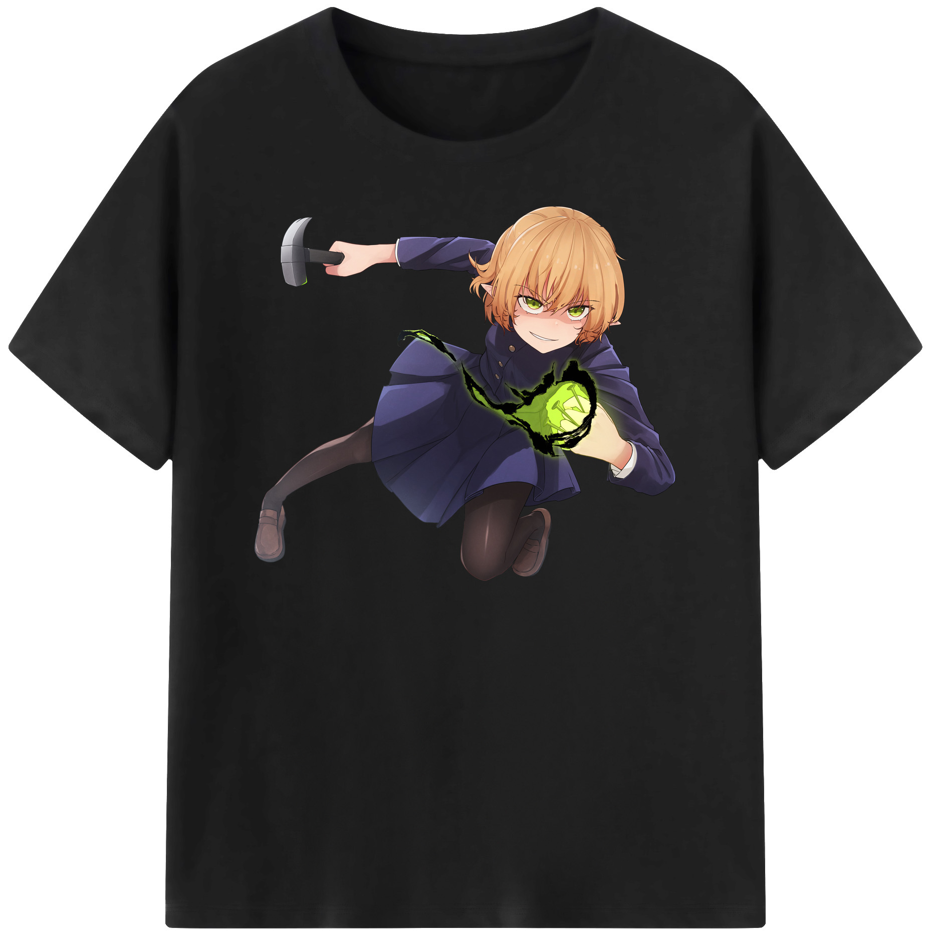 （画像用） 呪術廻戦 Jujutsu Kaisen レディースカジュアルプリントTシャツ（綿100％）