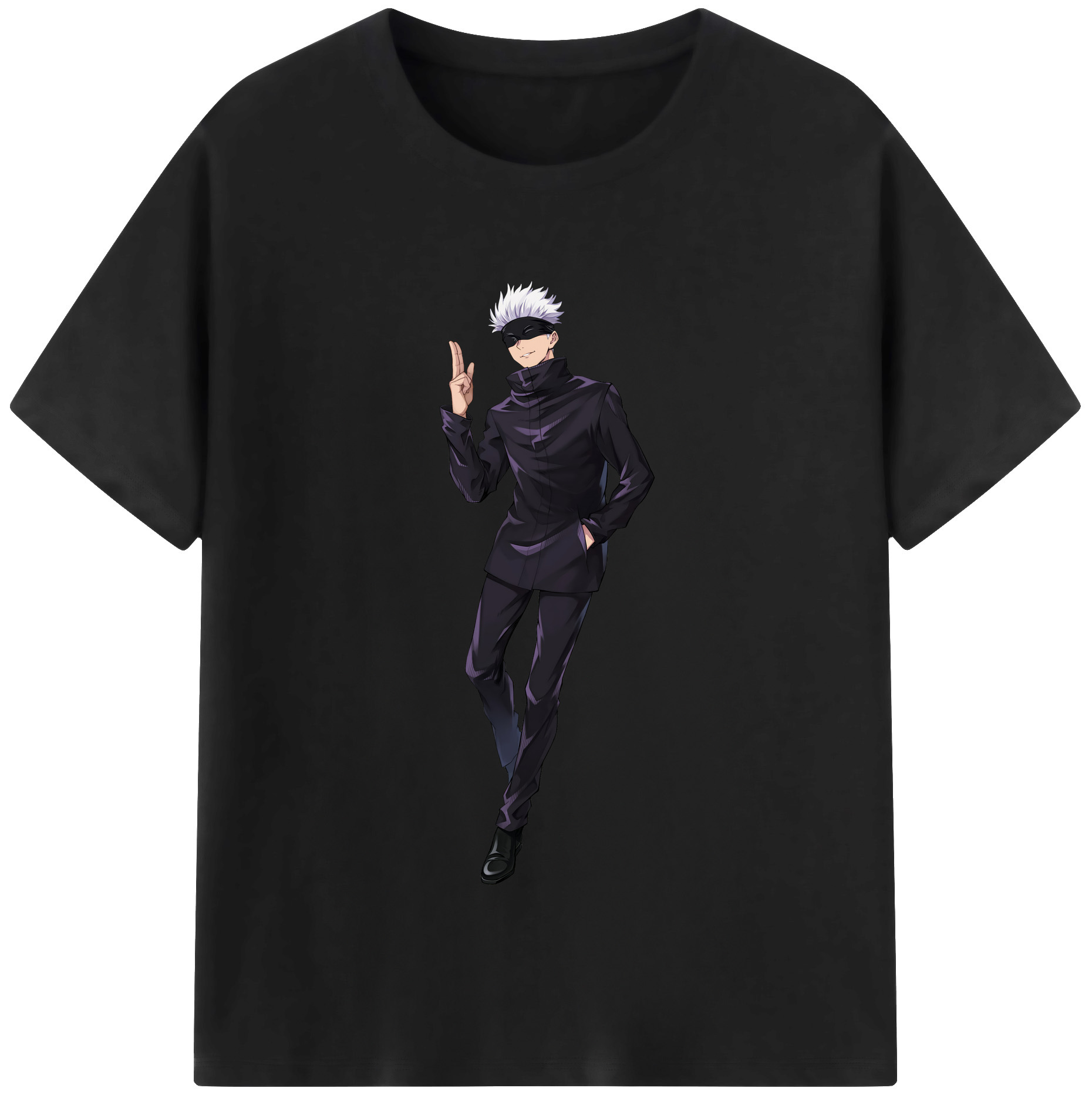 （画像用） 呪術廻戦 Jujutsu Kaisen レディースカジュアルプリントTシャツ（綿100％）