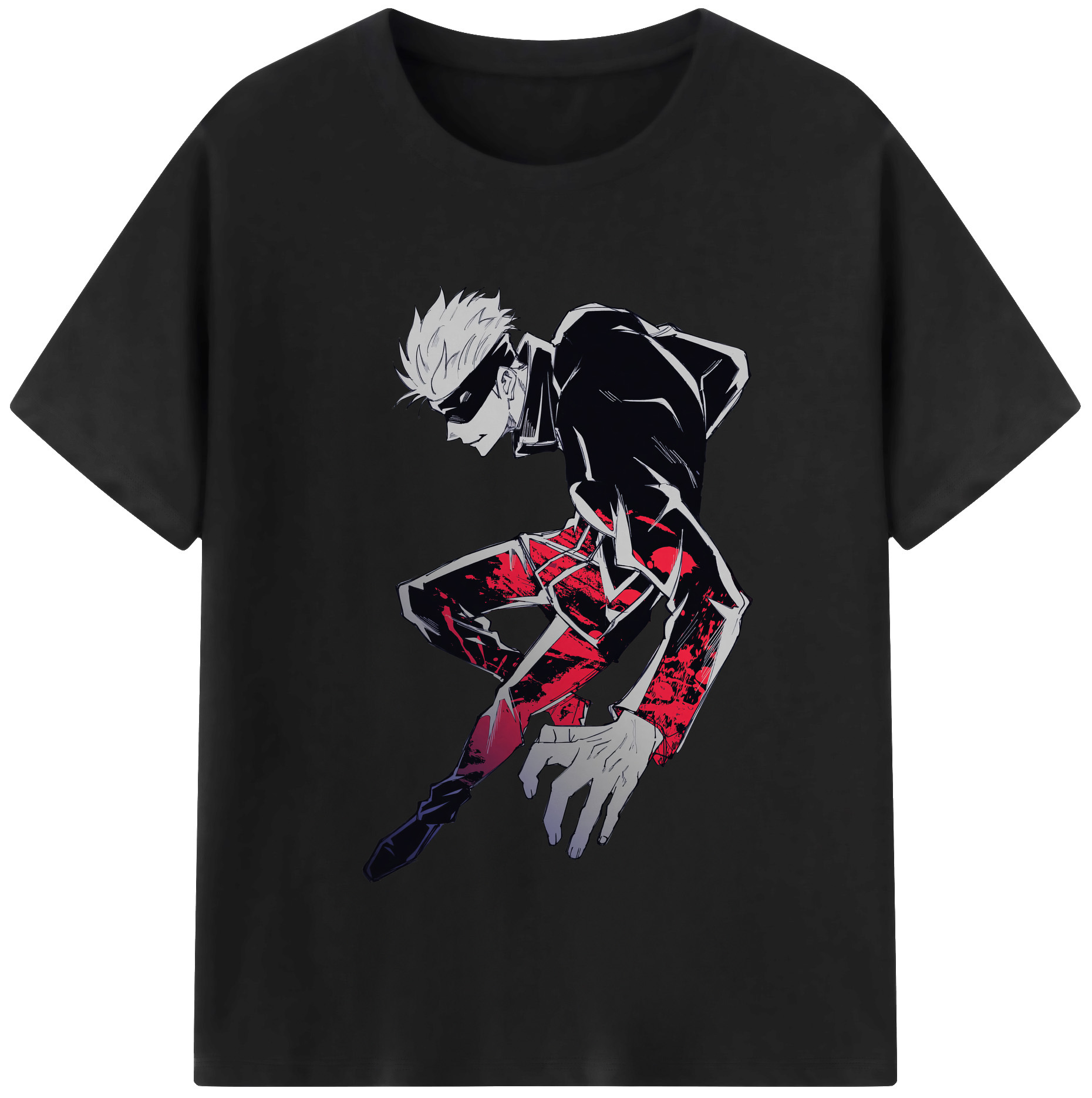 （画像用） 呪術廻戦 Jujutsu Kaisen レディースカジュアルプリントTシャツ（綿100％）