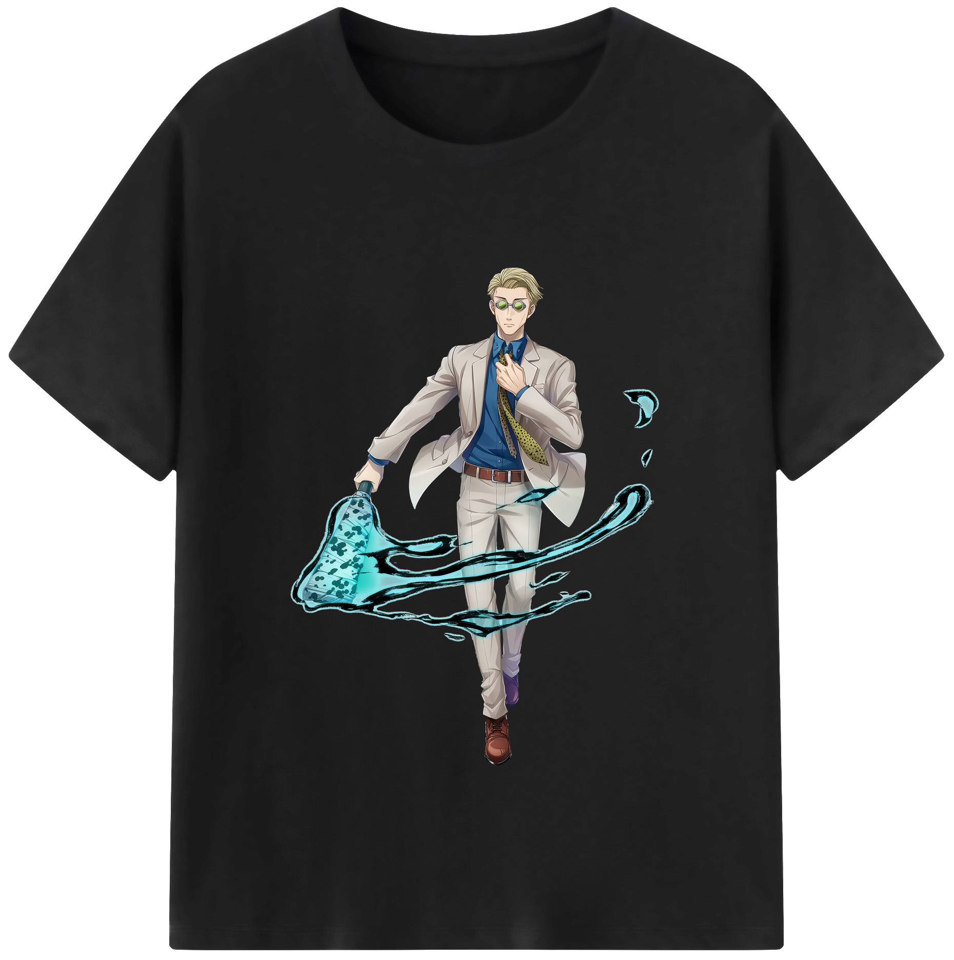 （画像用） 呪術廻戦 Jujutsu Kaisen レディースカジュアルプリントTシャツ（綿100％）