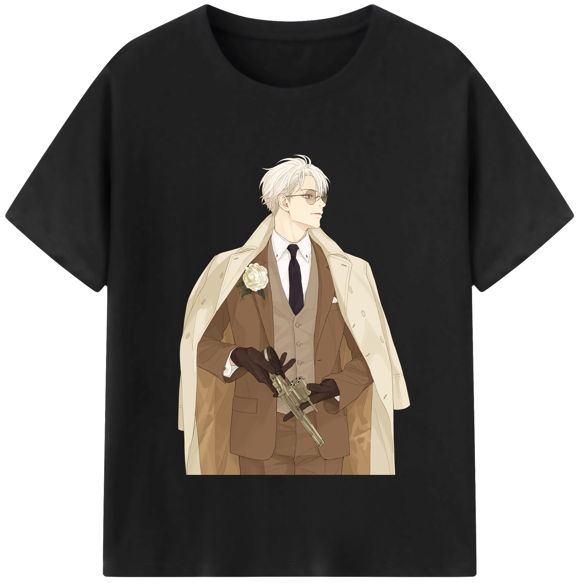 （画像用） 呪術廻戦 Jujutsu Kaisen レディースカジュアルプリントTシャツ（綿100％）