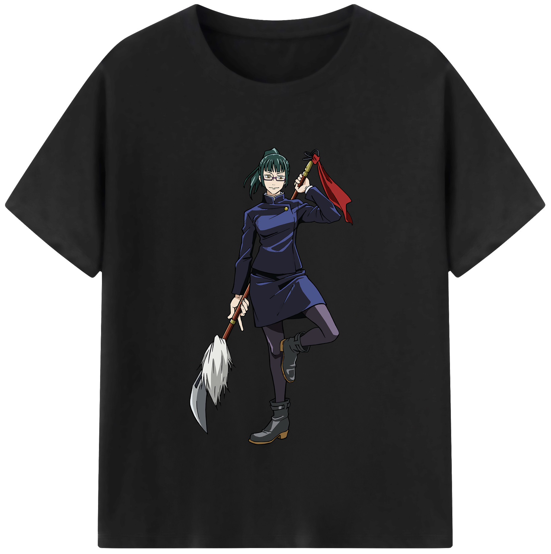 （画像用） 呪術廻戦 Jujutsu Kaisen レディースカジュアルプリントTシャツ（綿100％）