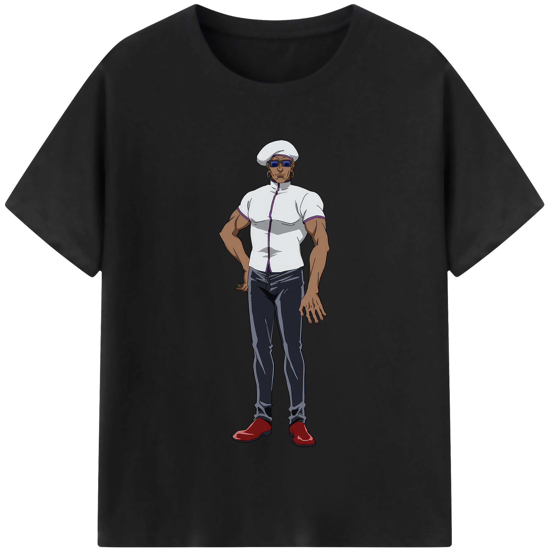 （画像用） 呪術廻戦 Jujutsu Kaisen レディースカジュアルプリントTシャツ（綿100％）