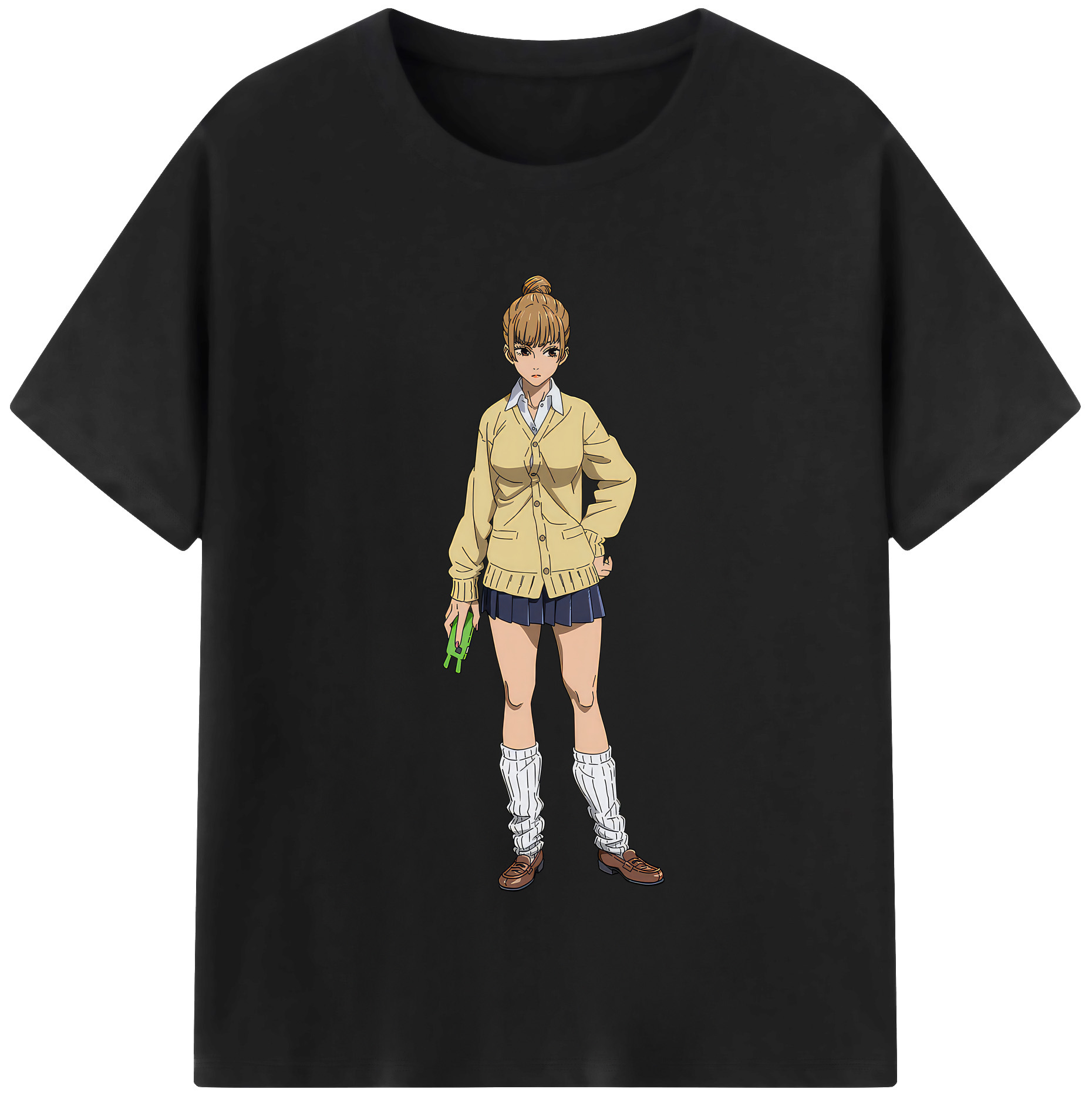 （画像用） 呪術廻戦 Jujutsu Kaisen レディースカジュアルプリントTシャツ（綿100％）