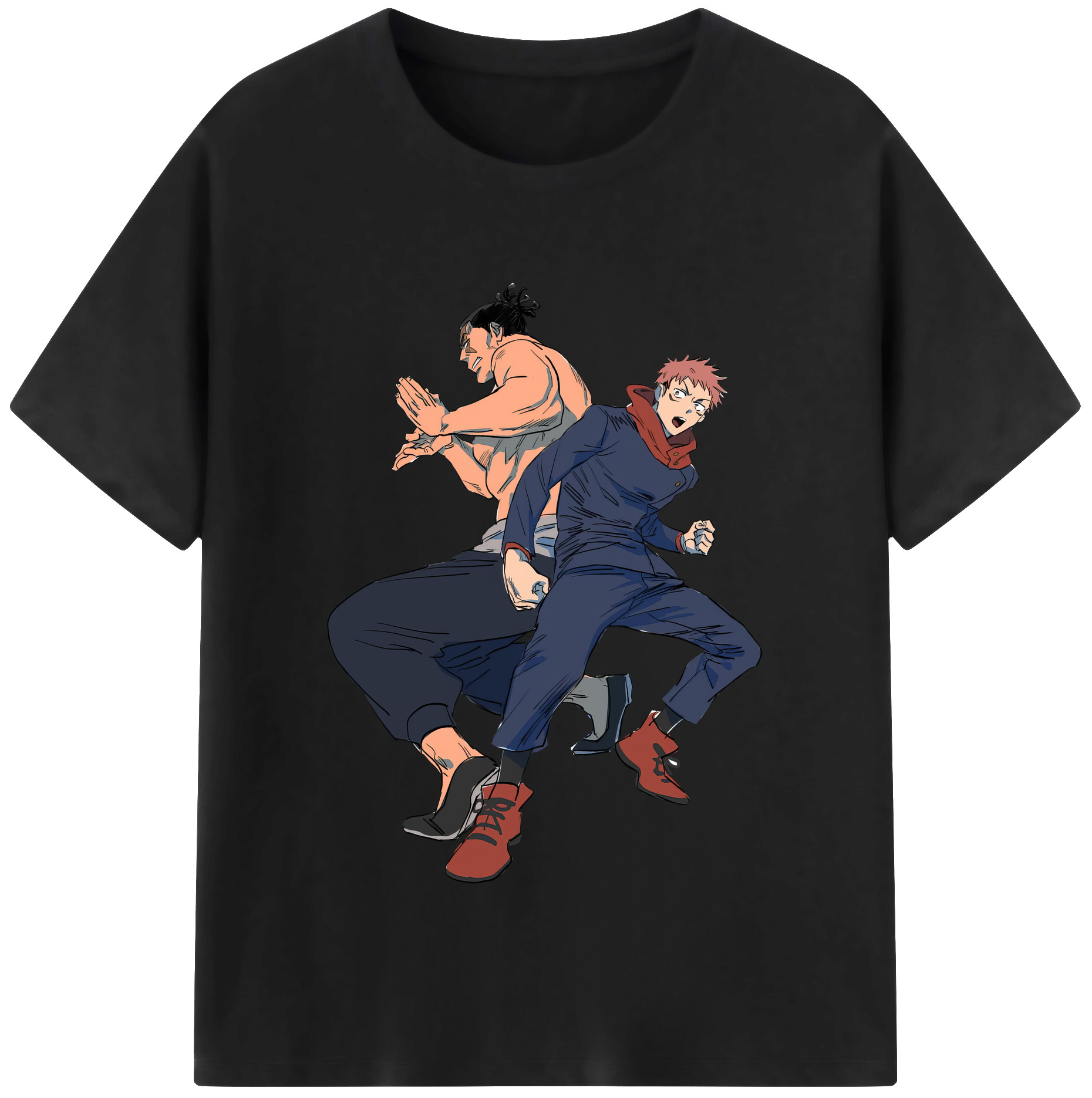 （画像用） 呪術廻戦 Jujutsu Kaisen レディースカジュアルプリントTシャツ（綿100％）