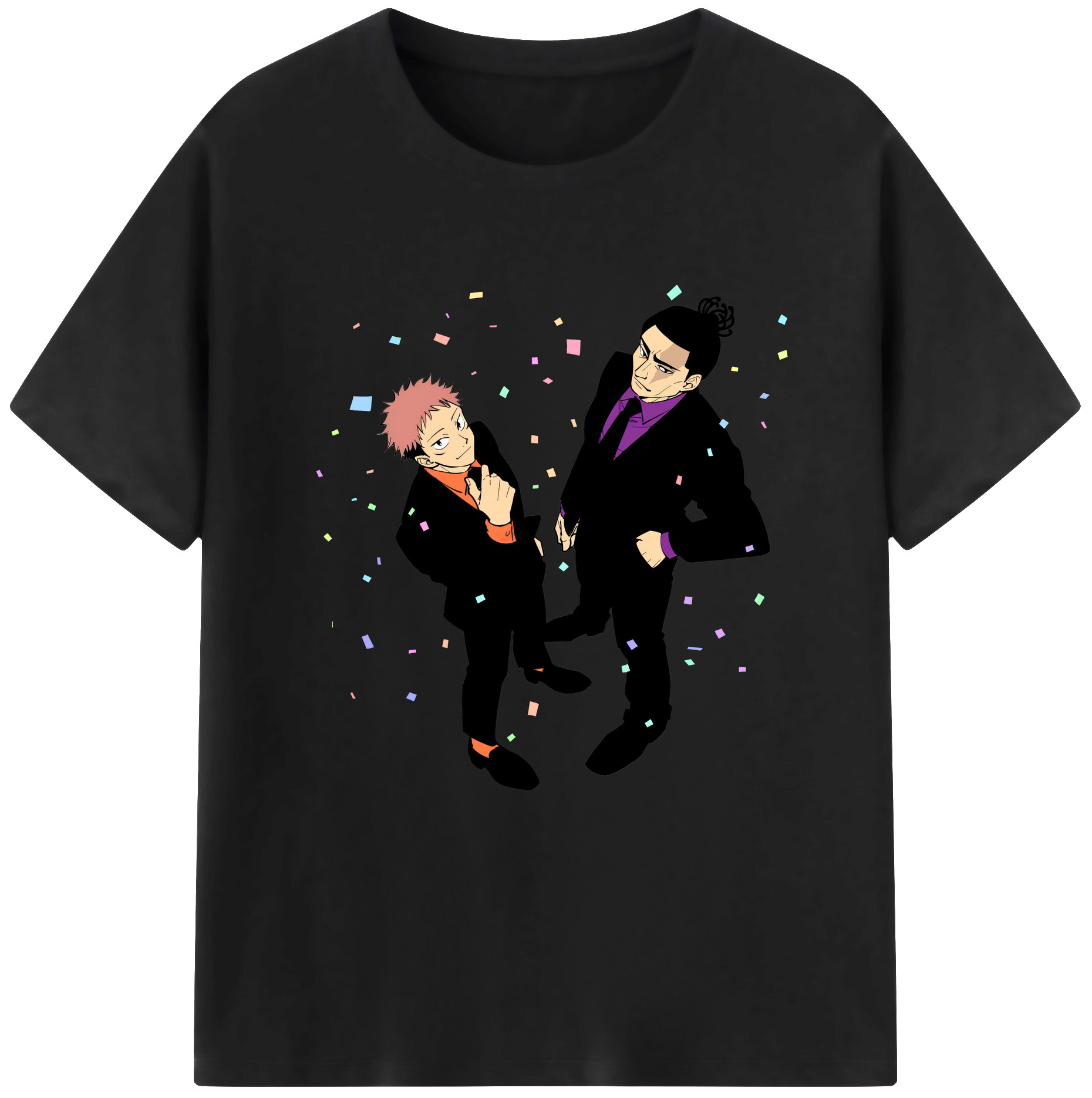 （画像用） 呪術廻戦 Jujutsu Kaisen レディースカジュアルプリントTシャツ（綿100％）