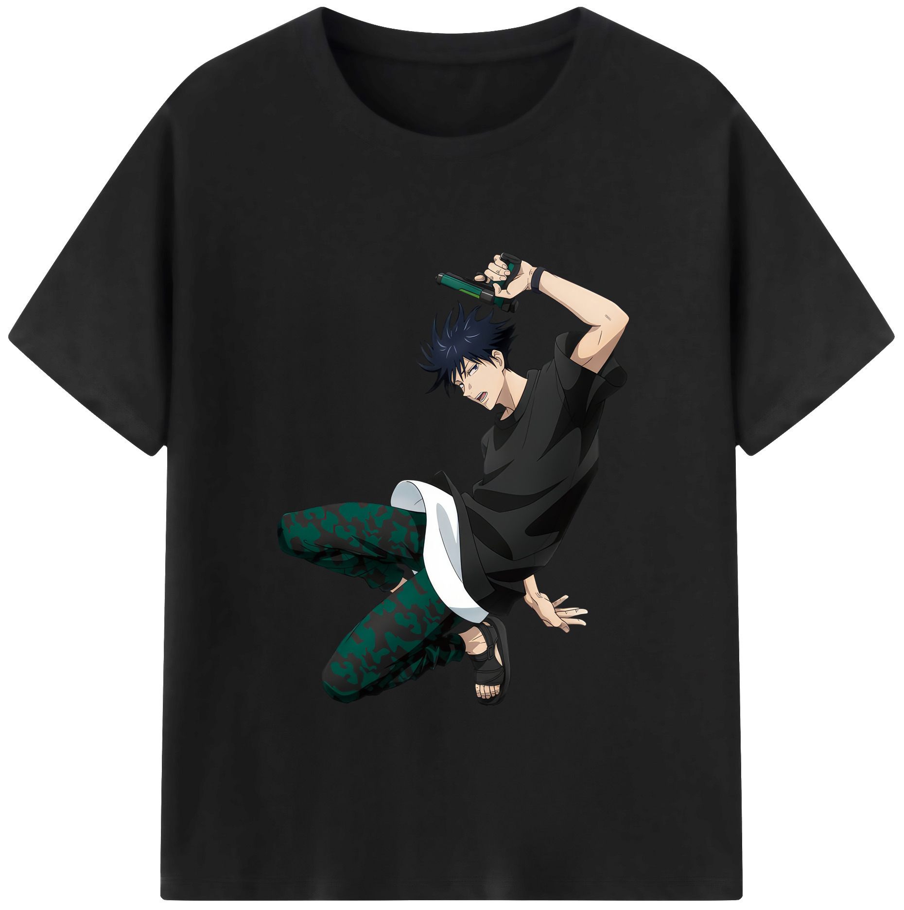 （画像用） 呪術廻戦 Jujutsu Kaisen レディースカジュアルプリントTシャツ（綿100％）