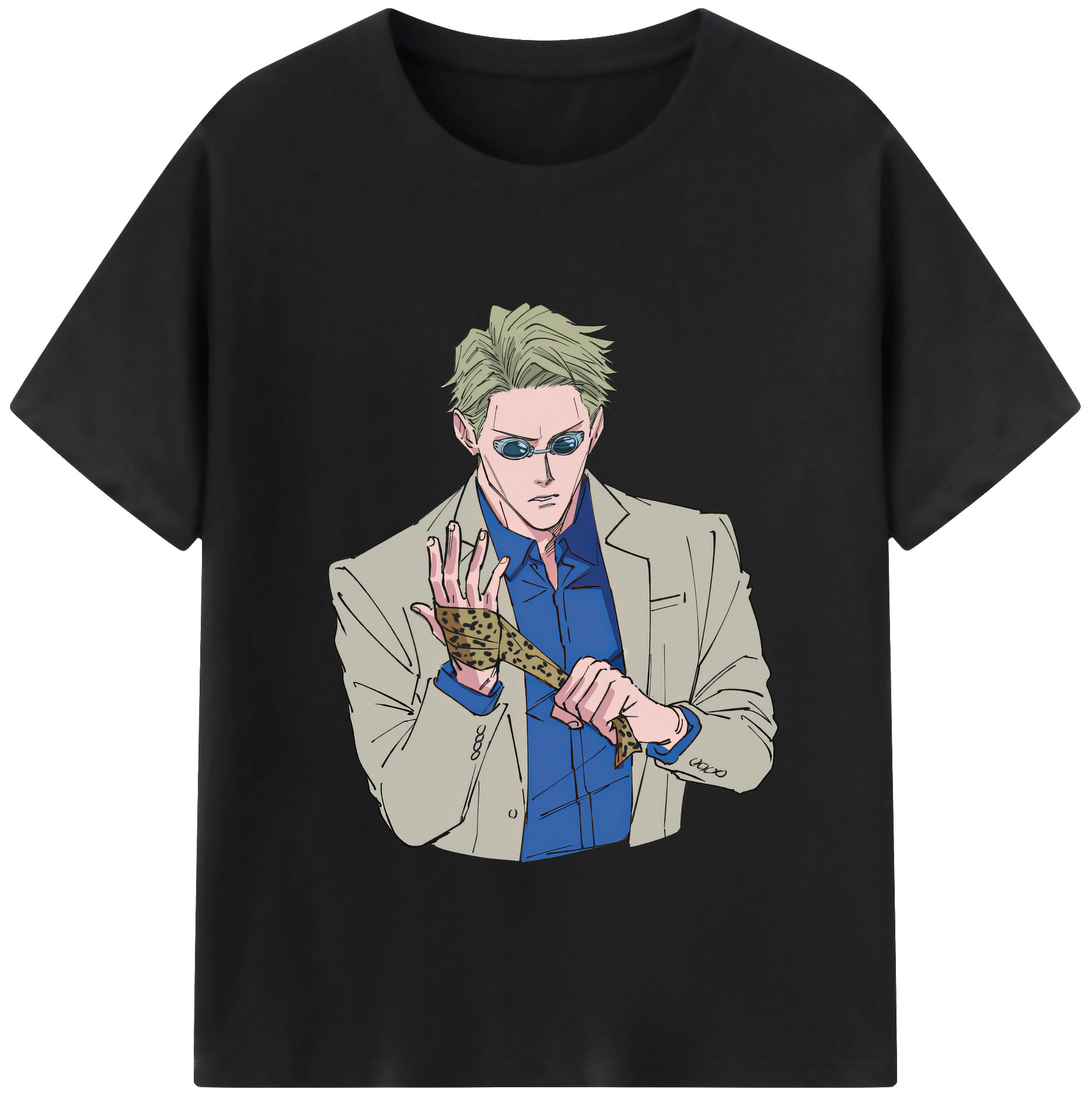 （画像用） 呪術廻戦 Jujutsu Kaisen レディースカジュアルプリントTシャツ（綿100％）