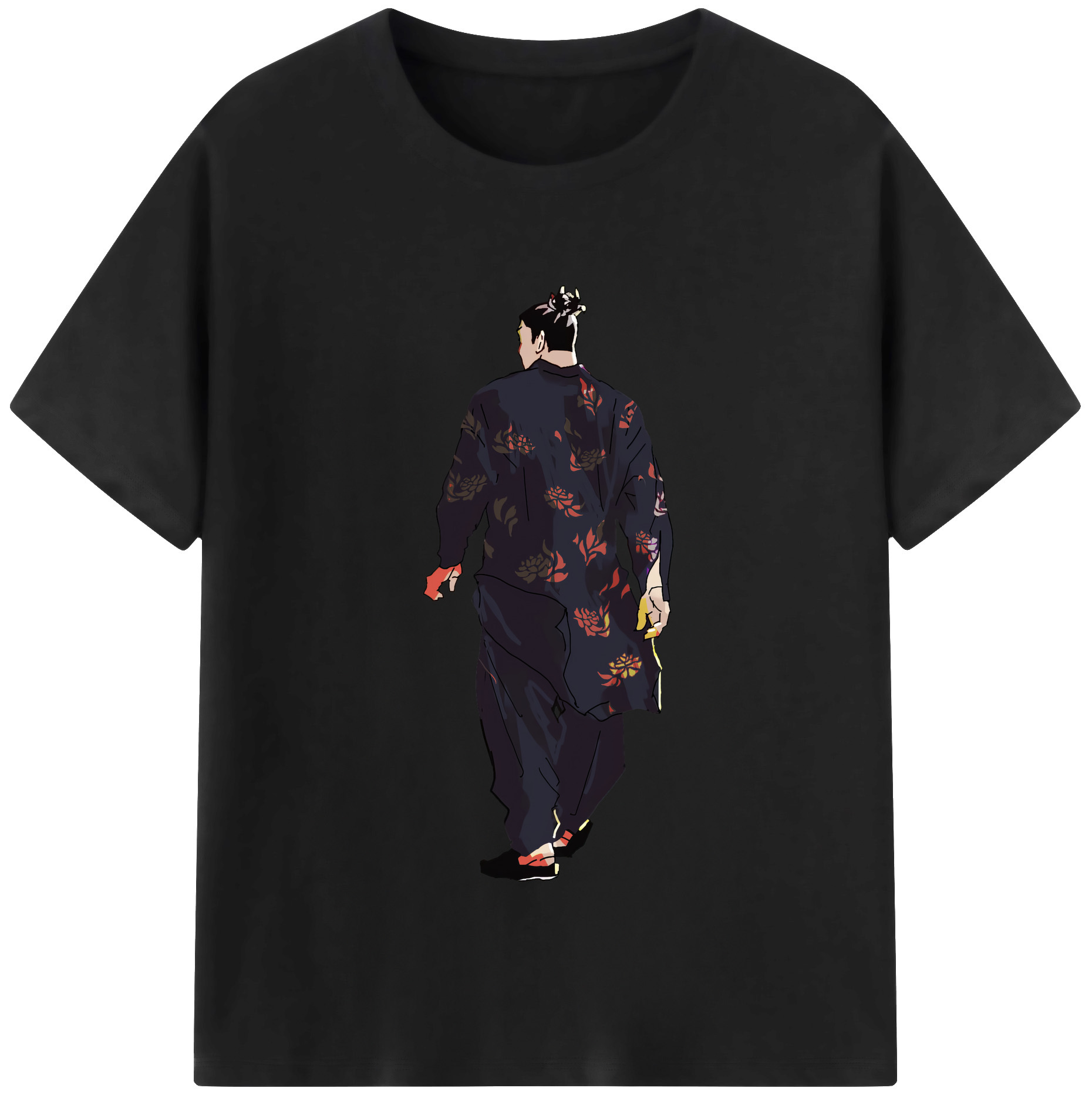 （画像用） 呪術廻戦 Jujutsu Kaisen レディースカジュアルプリントTシャツ（綿100％）