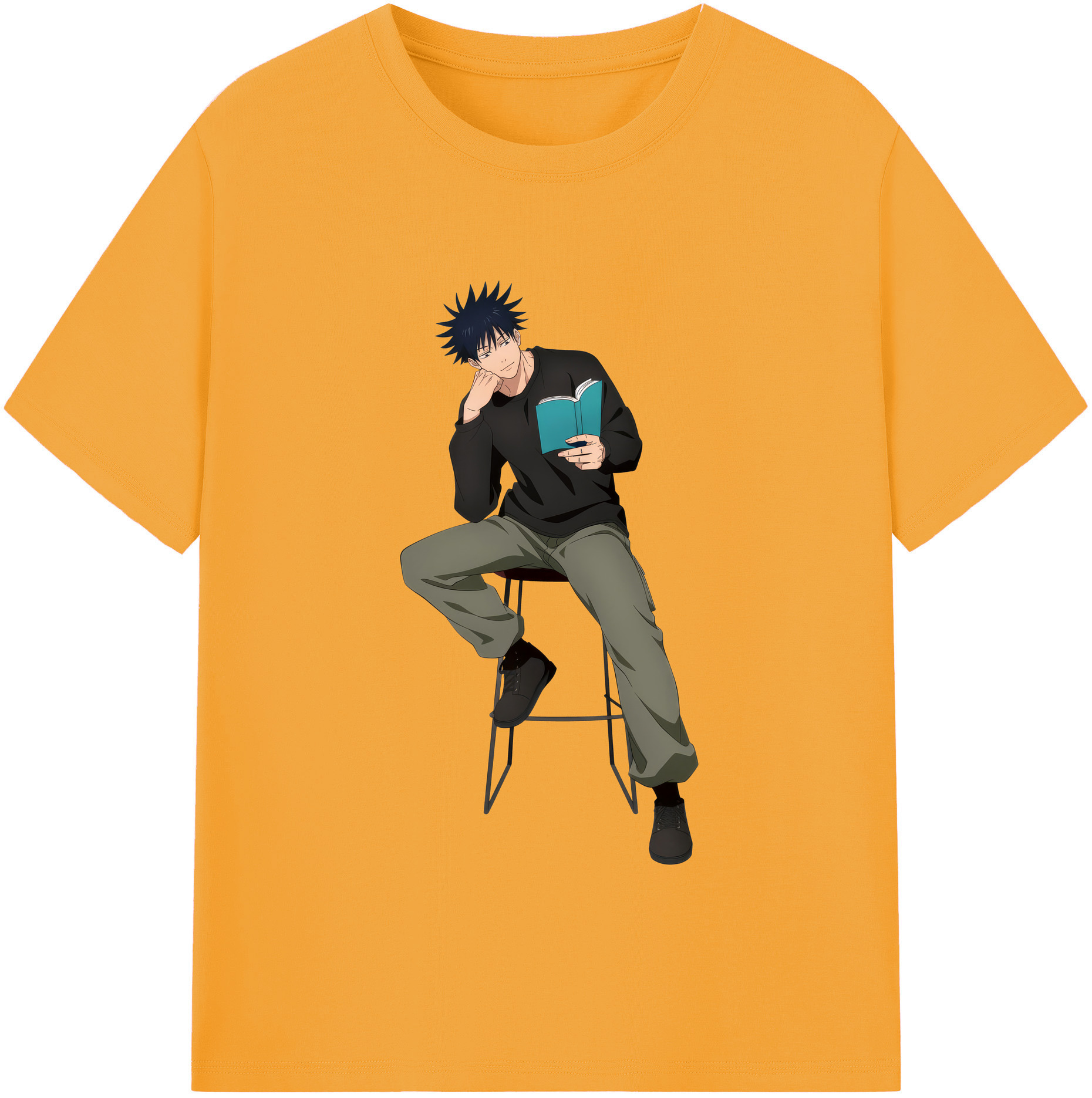 （画像用） 呪術廻戦 Jujutsu Kaisen レディースカジュアルプリントTシャツ（綿100％）