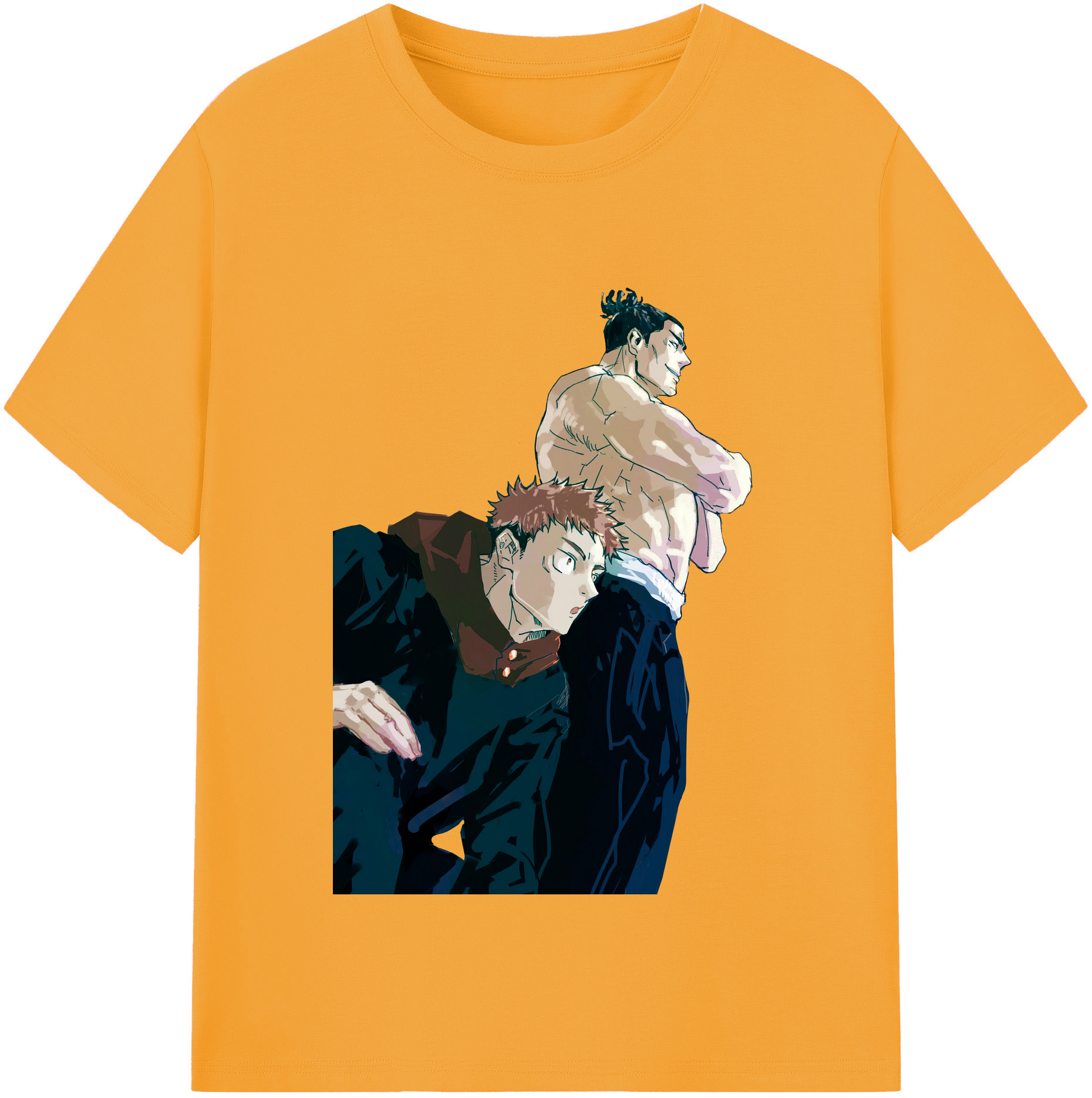 （画像用） 呪術廻戦 Jujutsu Kaisen レディースカジュアルプリントTシャツ（綿100％）