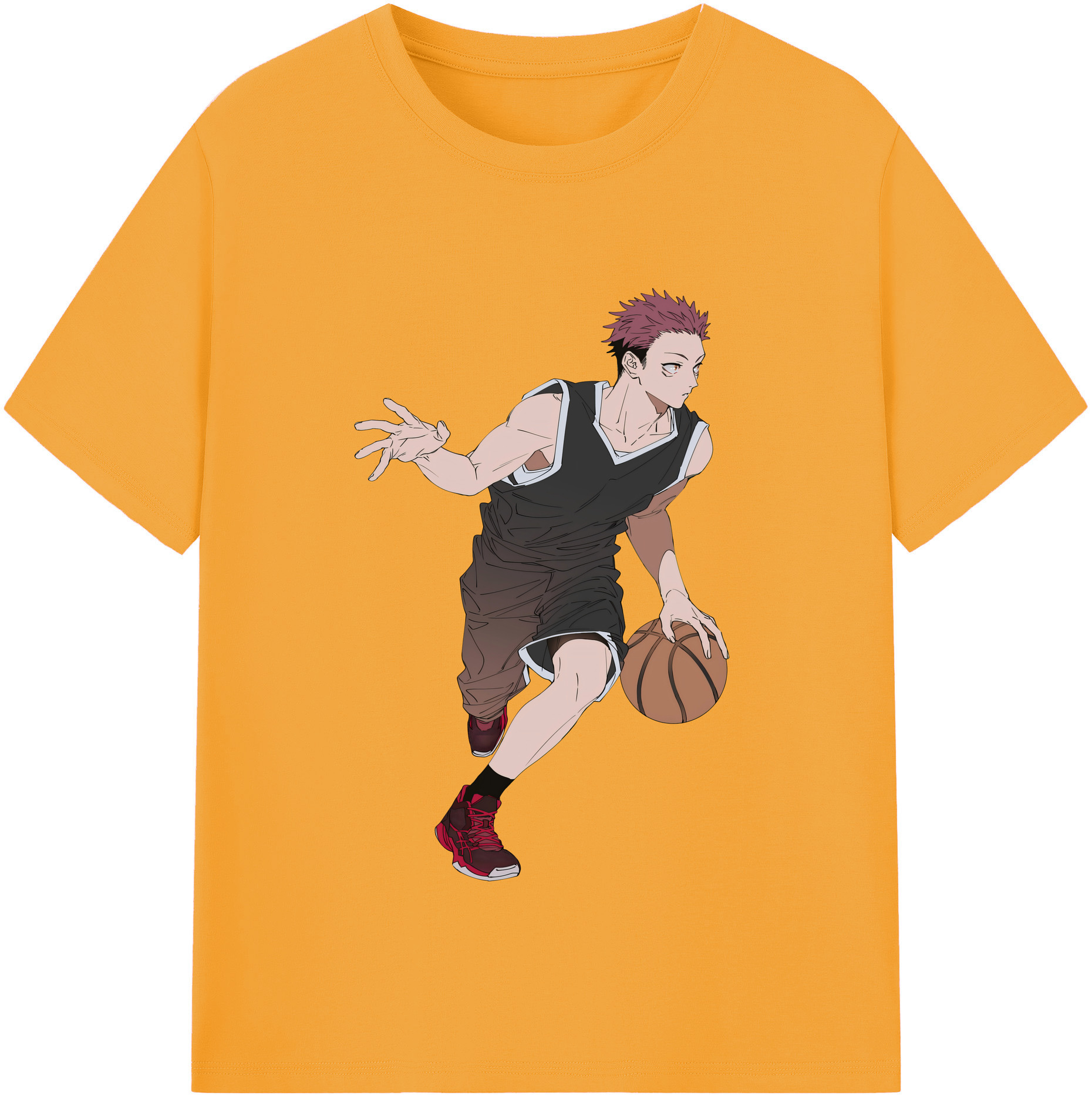 （画像用） 呪術廻戦 Jujutsu Kaisen レディースカジュアルプリントTシャツ（綿100％）