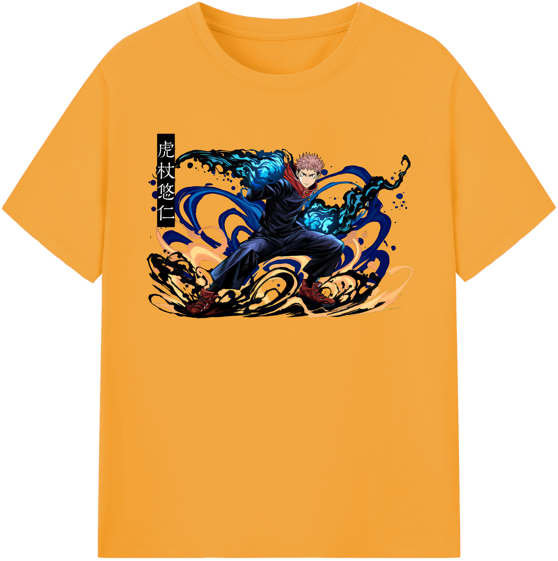 （画像用） 呪術廻戦 Jujutsu Kaisen レディースカジュアルプリントTシャツ（綿100％）