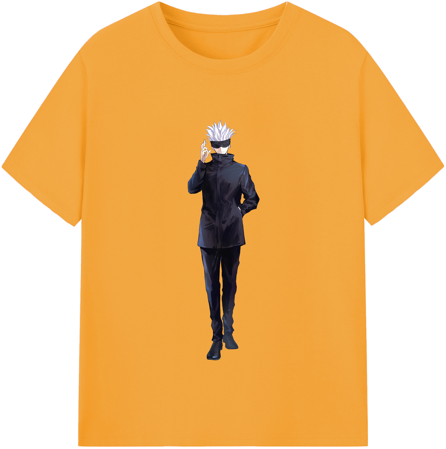 （画像用） 呪術廻戦 Jujutsu Kaisen レディースカジュアルプリントTシャツ（綿100％）