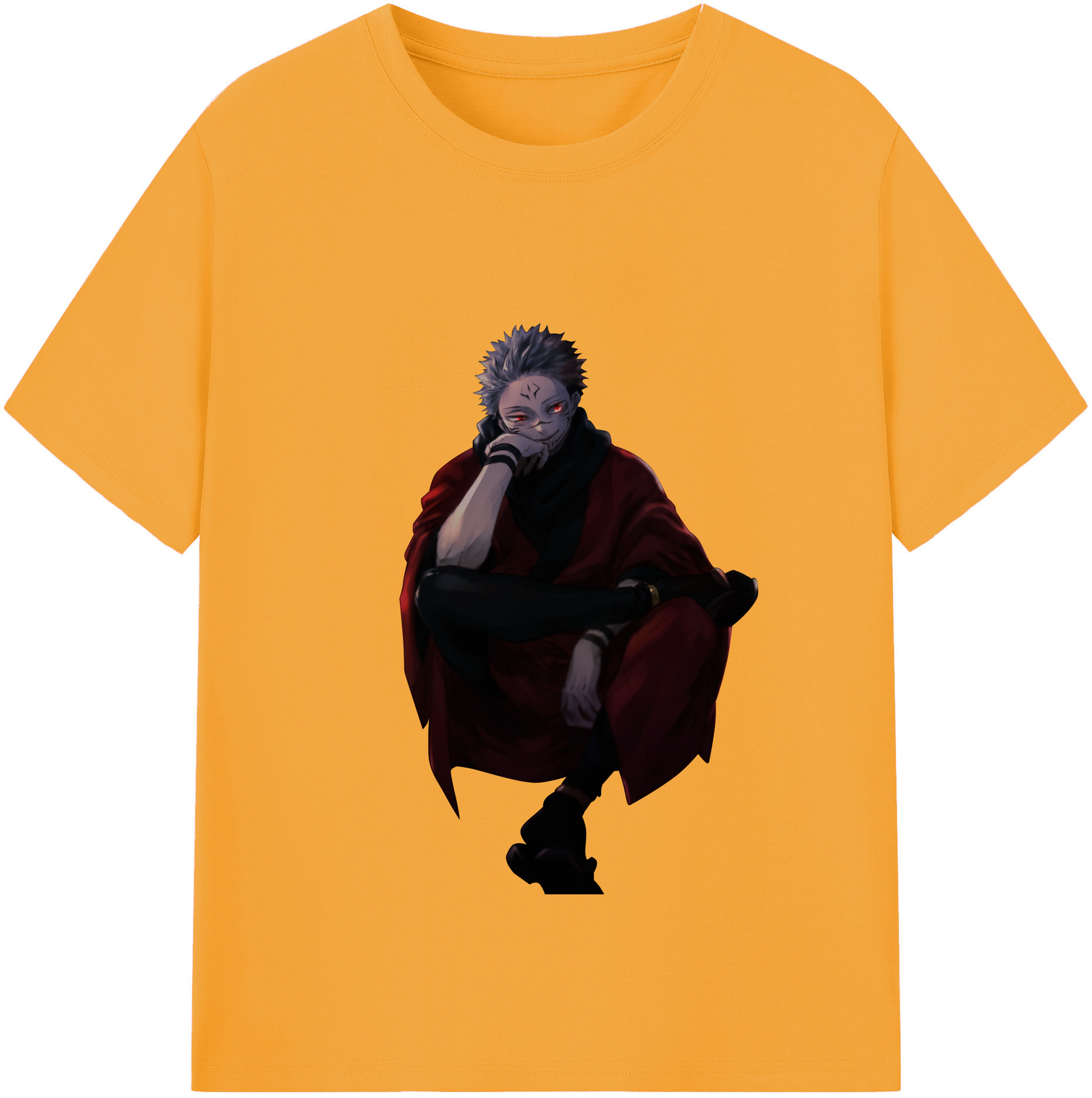 （画像用） 呪術廻戦 Jujutsu Kaisen レディースカジュアルプリントTシャツ（綿100％）