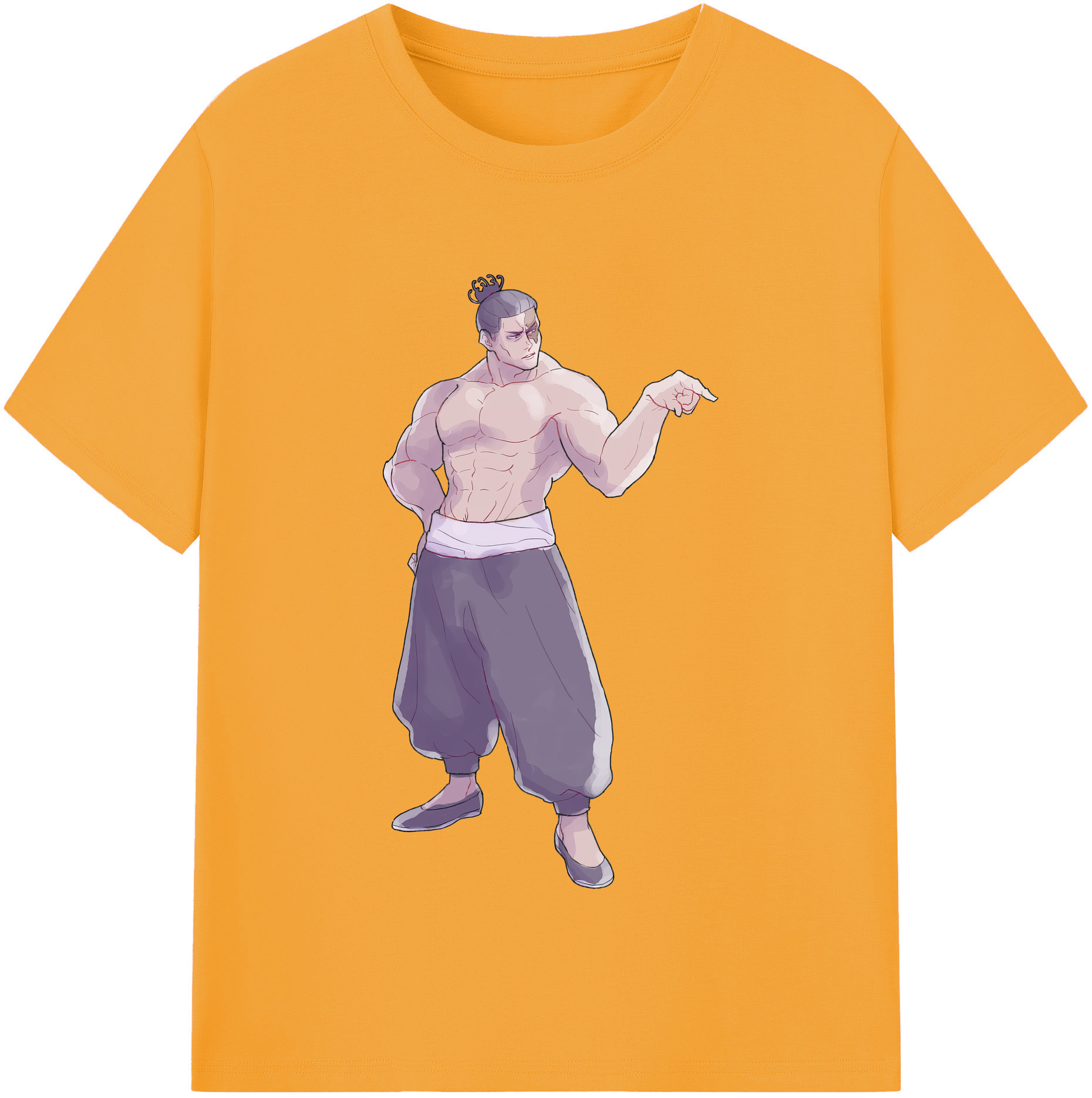 （画像用） 呪術廻戦 Jujutsu Kaisen レディースカジュアルプリントTシャツ（綿100％）