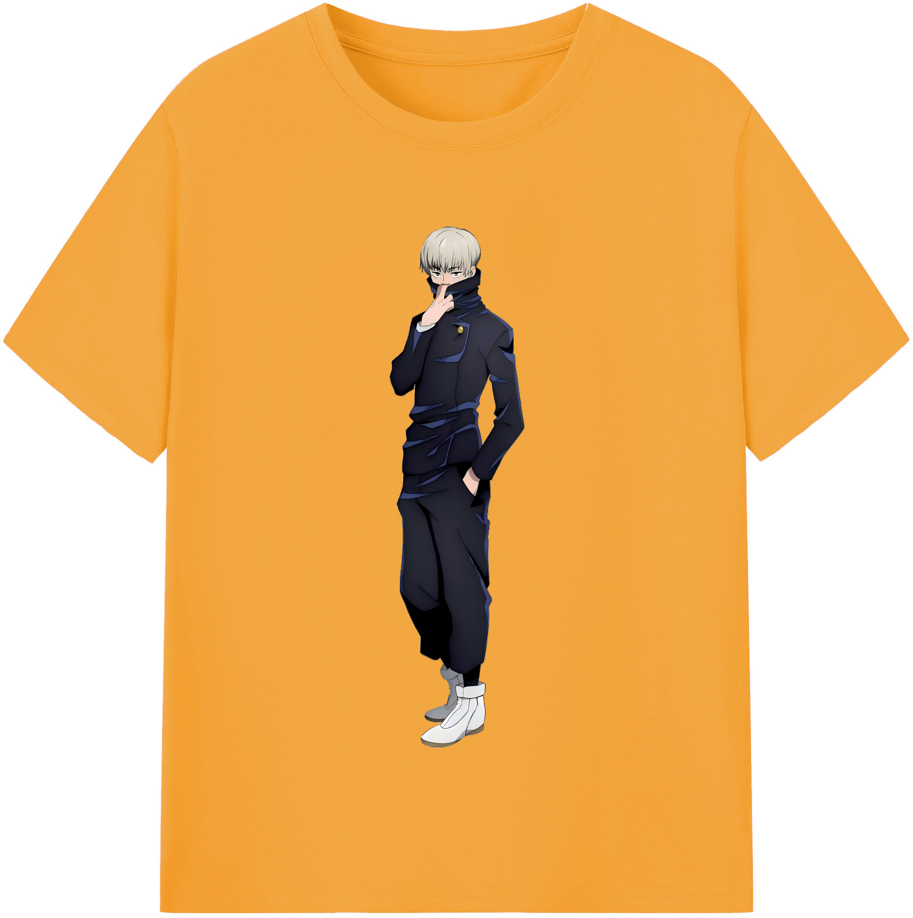 （画像用） 呪術廻戦 Jujutsu Kaisen レディースカジュアルプリントTシャツ（綿100％）