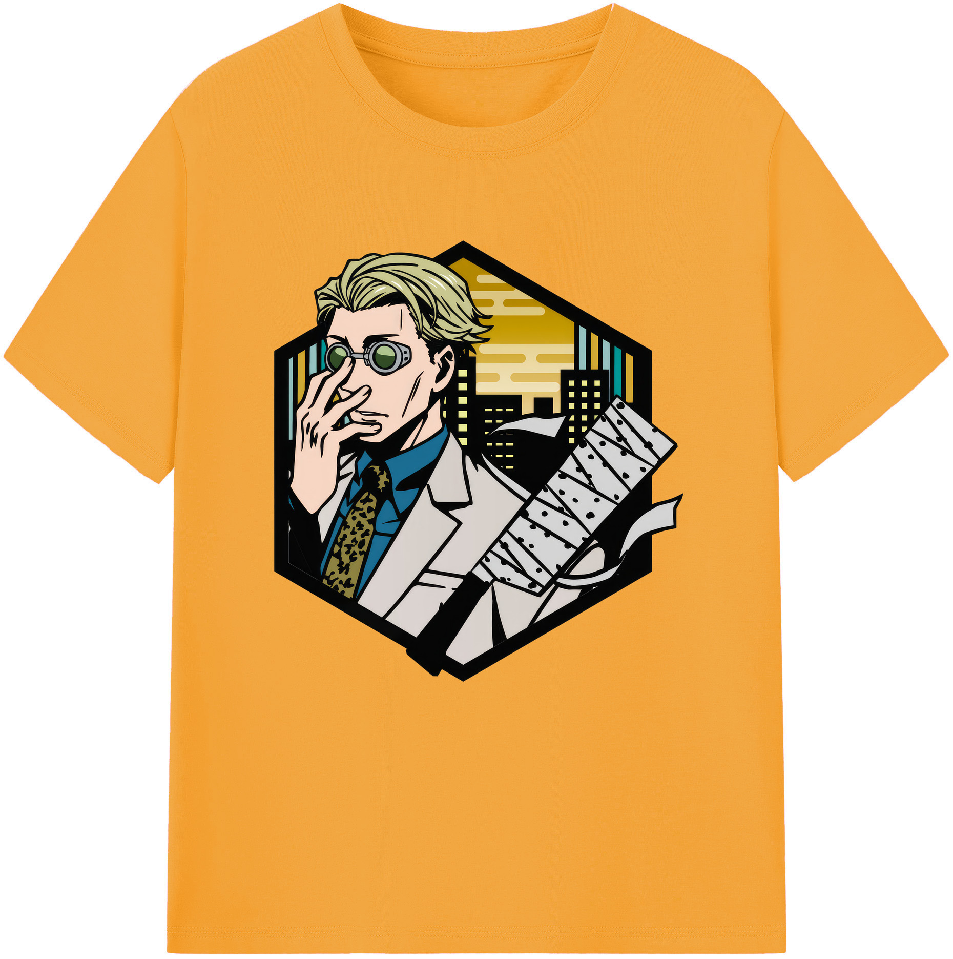 （画像用） 呪術廻戦 Jujutsu Kaisen レディースカジュアルプリントTシャツ（綿100％）