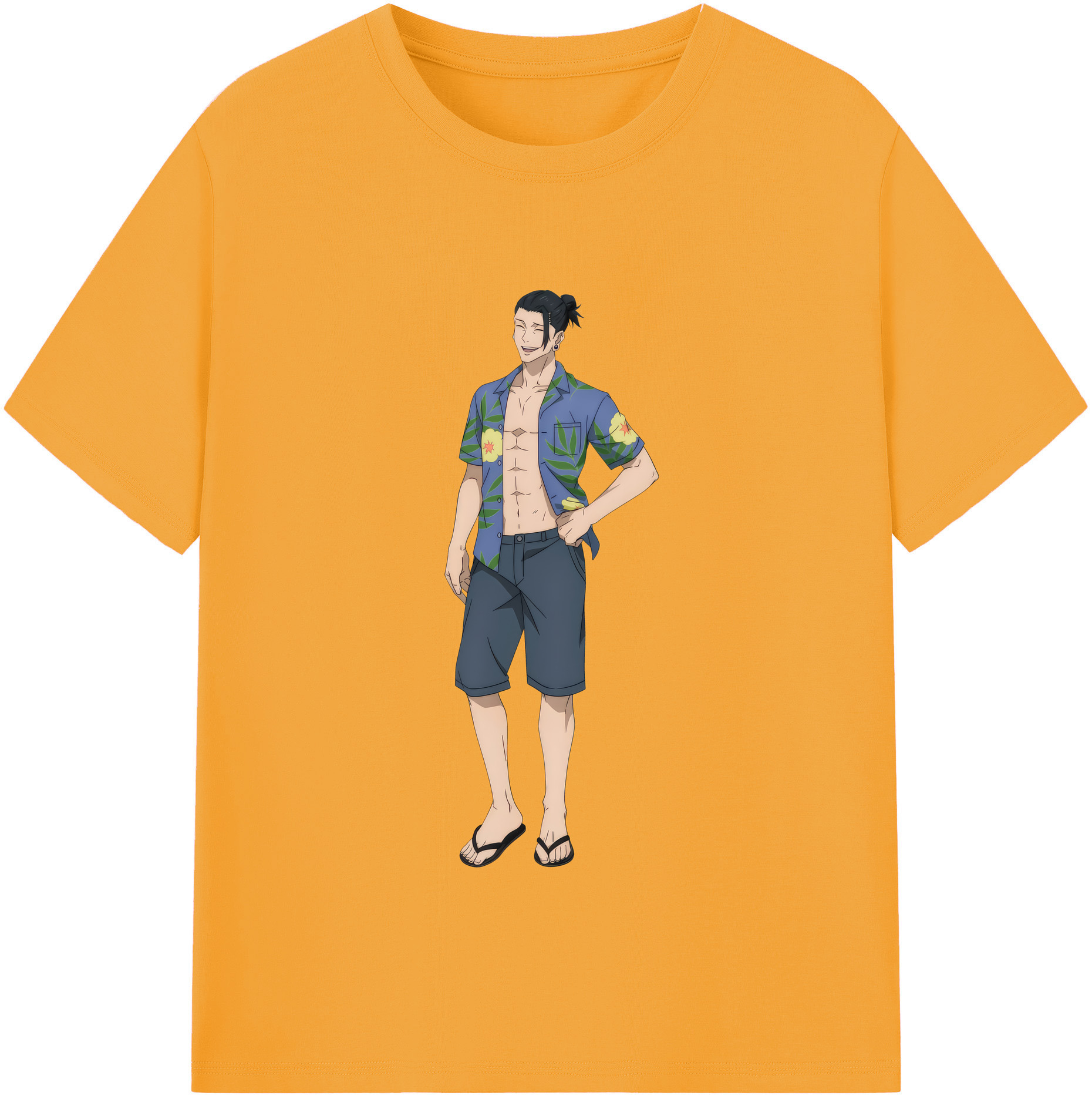 （画像用） 呪術廻戦 Jujutsu Kaisen レディースカジュアルプリントTシャツ（綿100％）