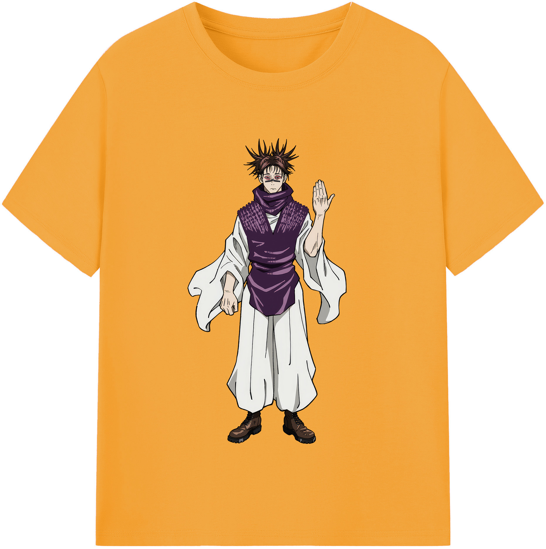 （画像用） 呪術廻戦 Jujutsu Kaisen レディースカジュアルプリントTシャツ（綿100％）