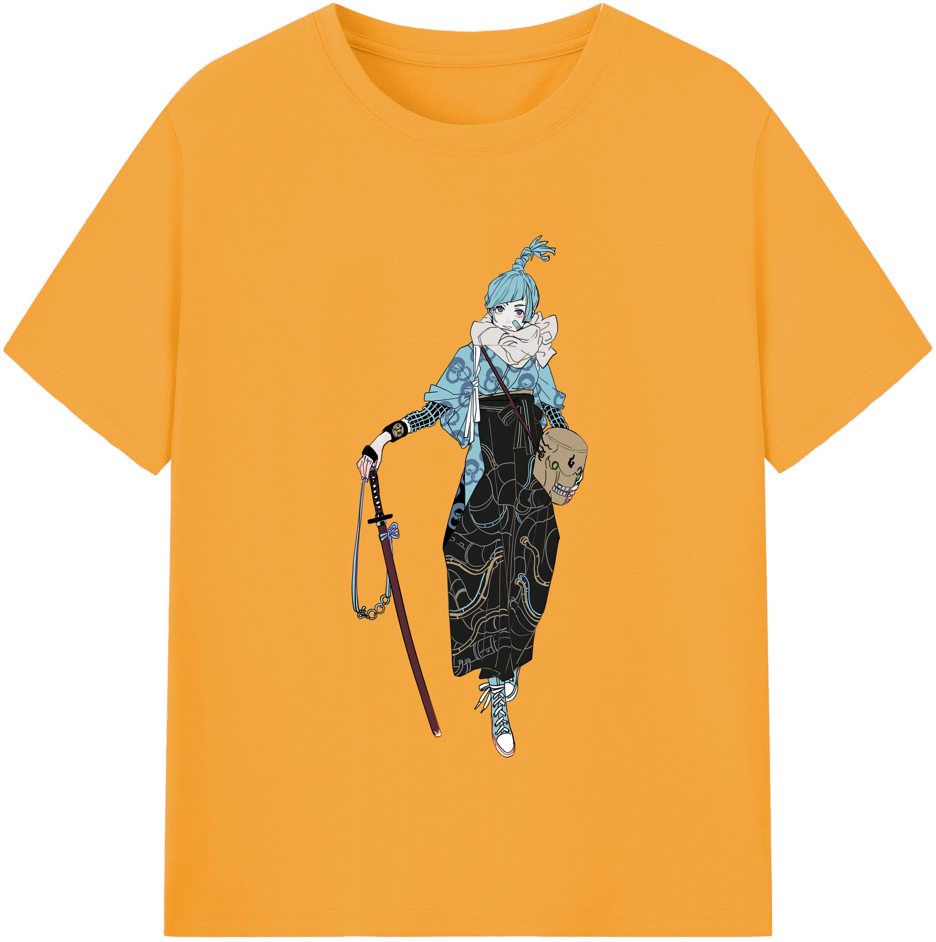 （画像用） 呪術廻戦 Jujutsu Kaisen レディースカジュアルプリントTシャツ（綿100％）
