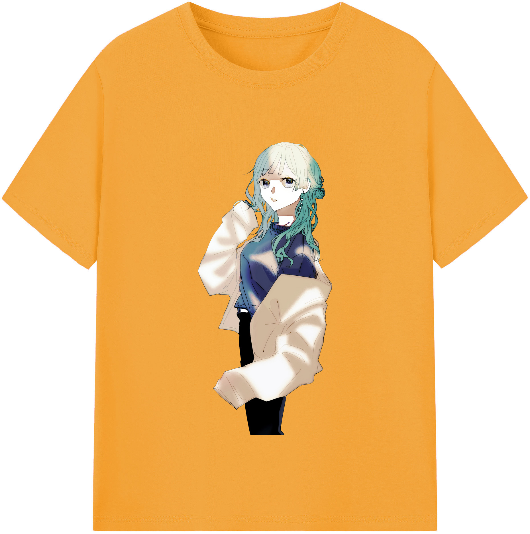 （画像用） 呪術廻戦 Jujutsu Kaisen レディースカジュアルプリントTシャツ（綿100％）