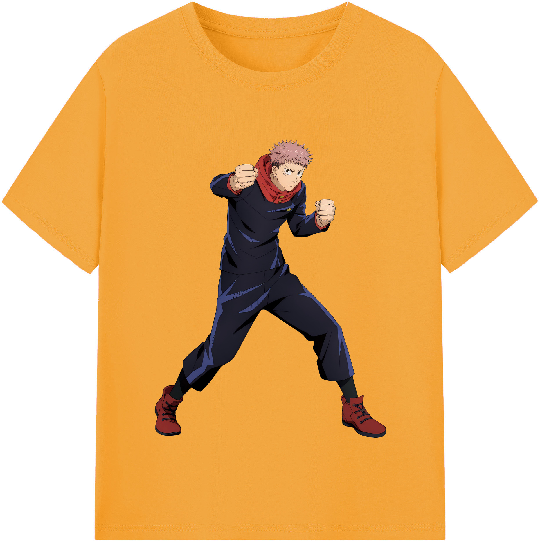 （画像用） 呪術廻戦 Jujutsu Kaisen レディースカジュアルプリントTシャツ（綿100％）
