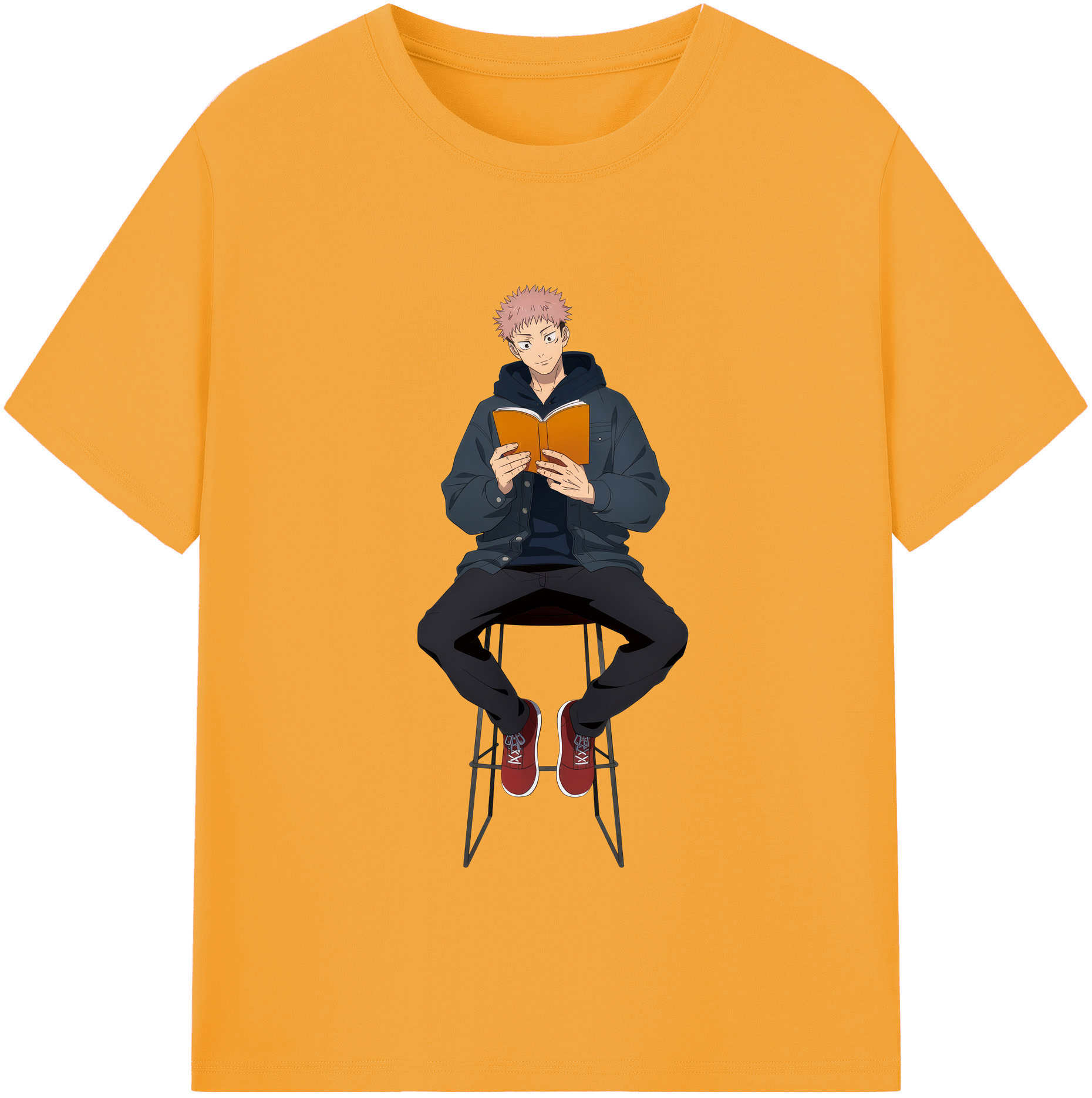 （画像用） 呪術廻戦 Jujutsu Kaisen レディースカジュアルプリントTシャツ（綿100％）