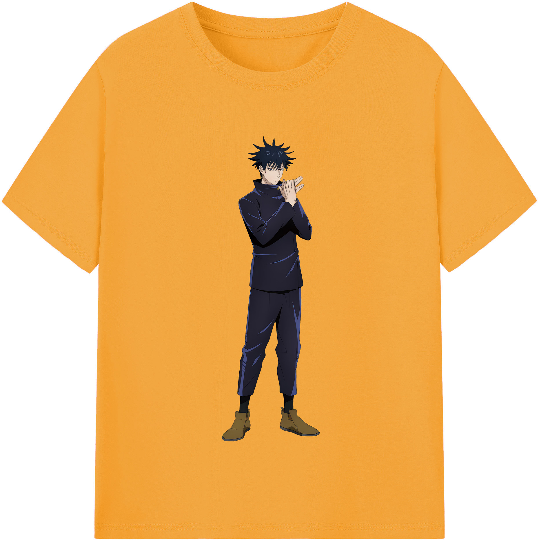 （画像用） 呪術廻戦 Jujutsu Kaisen レディースカジュアルプリントTシャツ（綿100％）