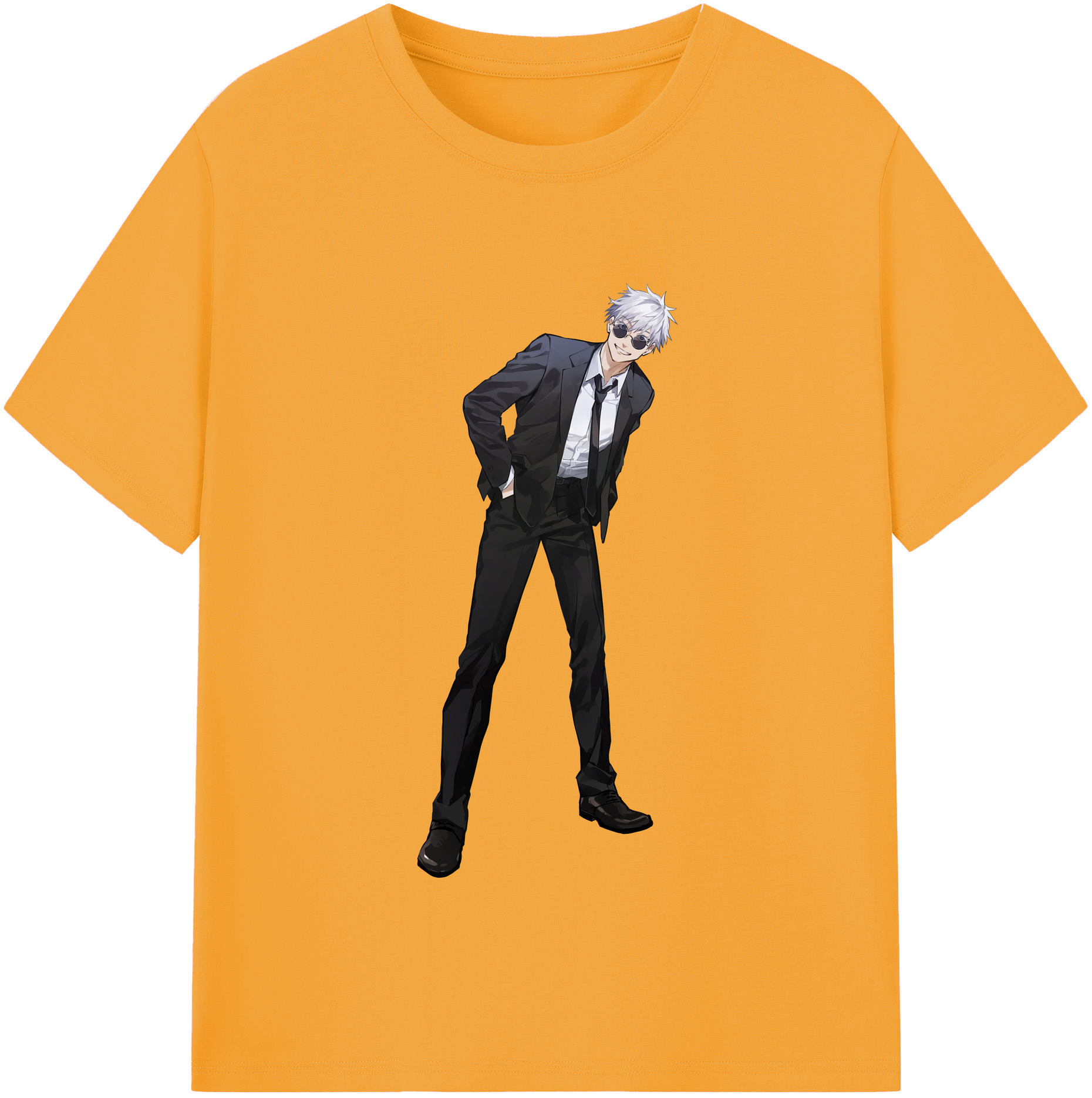 （画像用） 呪術廻戦 Jujutsu Kaisen レディースカジュアルプリントTシャツ（綿100％）