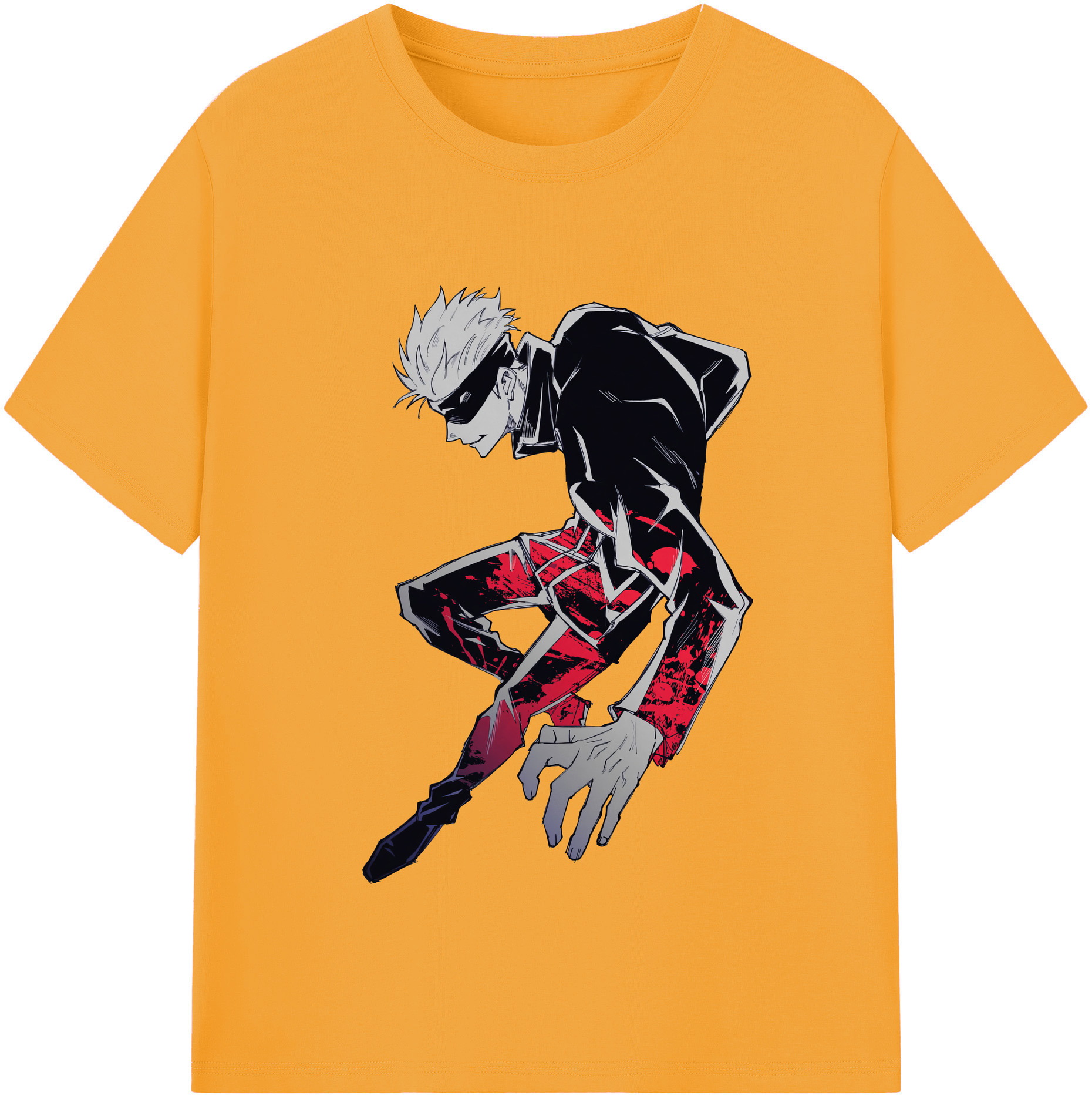 （画像用） 呪術廻戦 Jujutsu Kaisen レディースカジュアルプリントTシャツ（綿100％）
